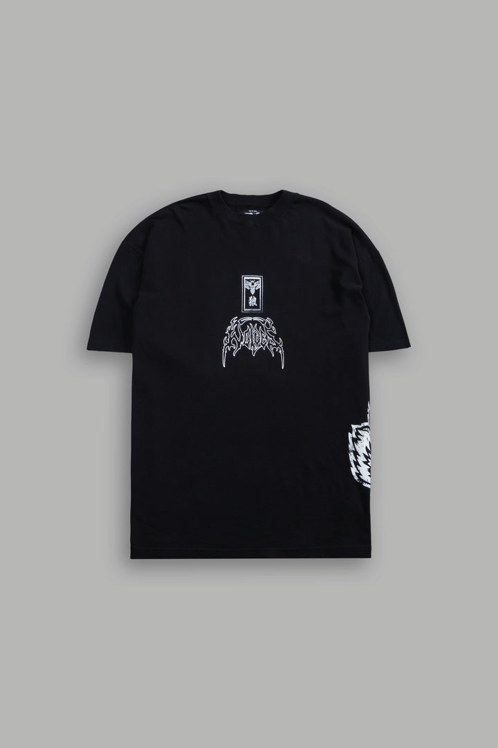 Rasengan Premium Oversized Tee in Black