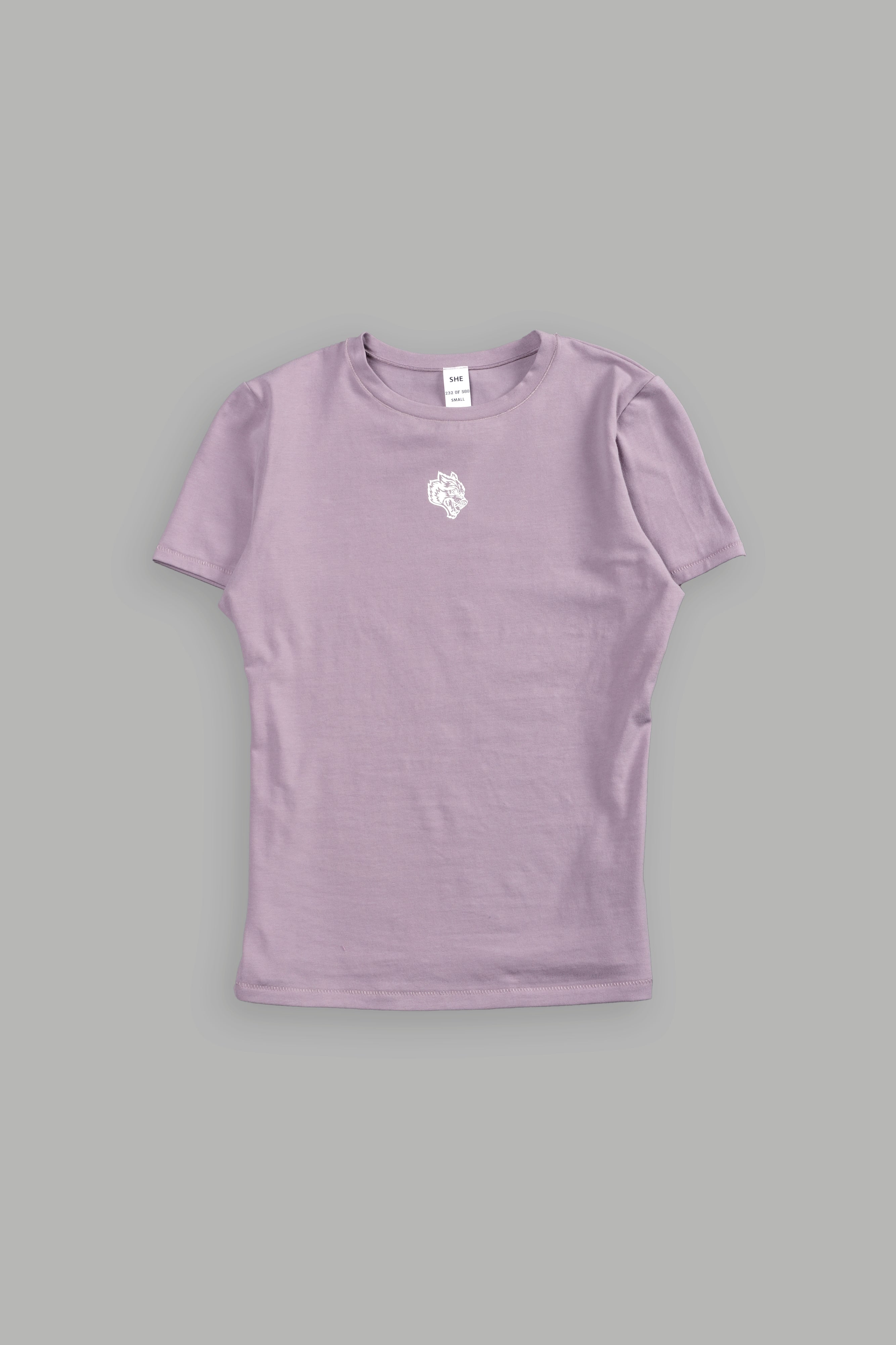 Single Wolf "Eden" S/S Tee in Purple Smoke