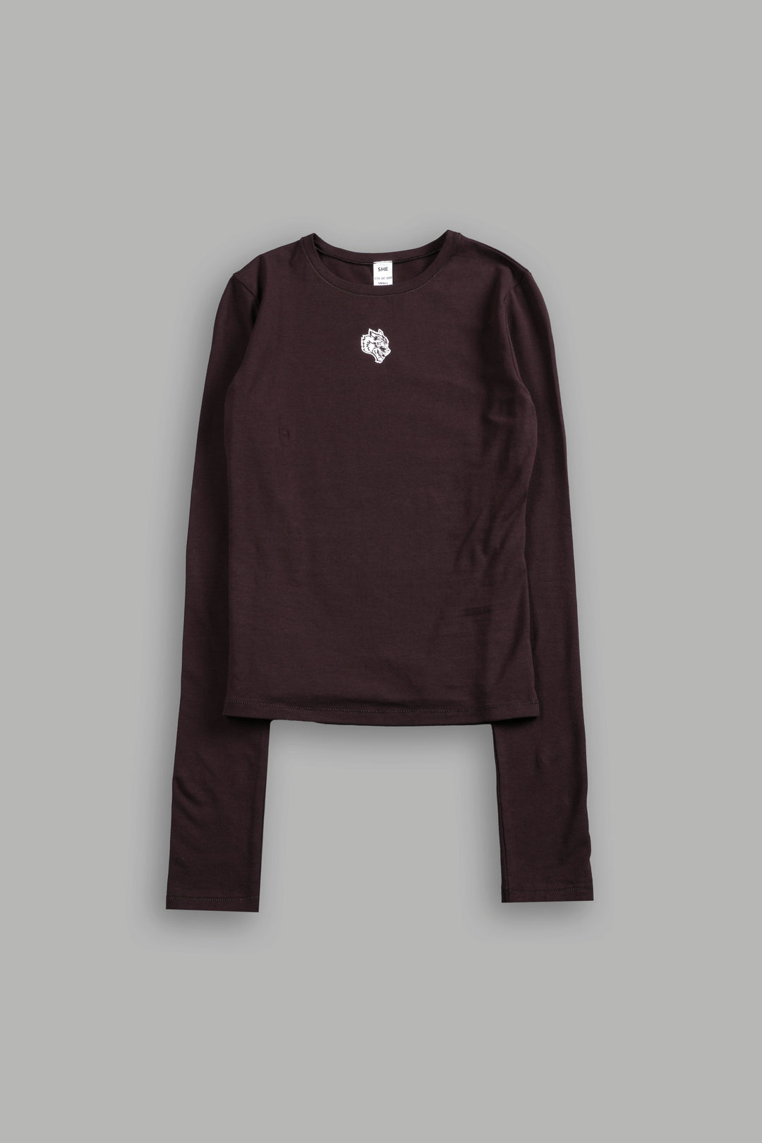 Single Wolf "Eden" L/S Tee in Darc Garnet