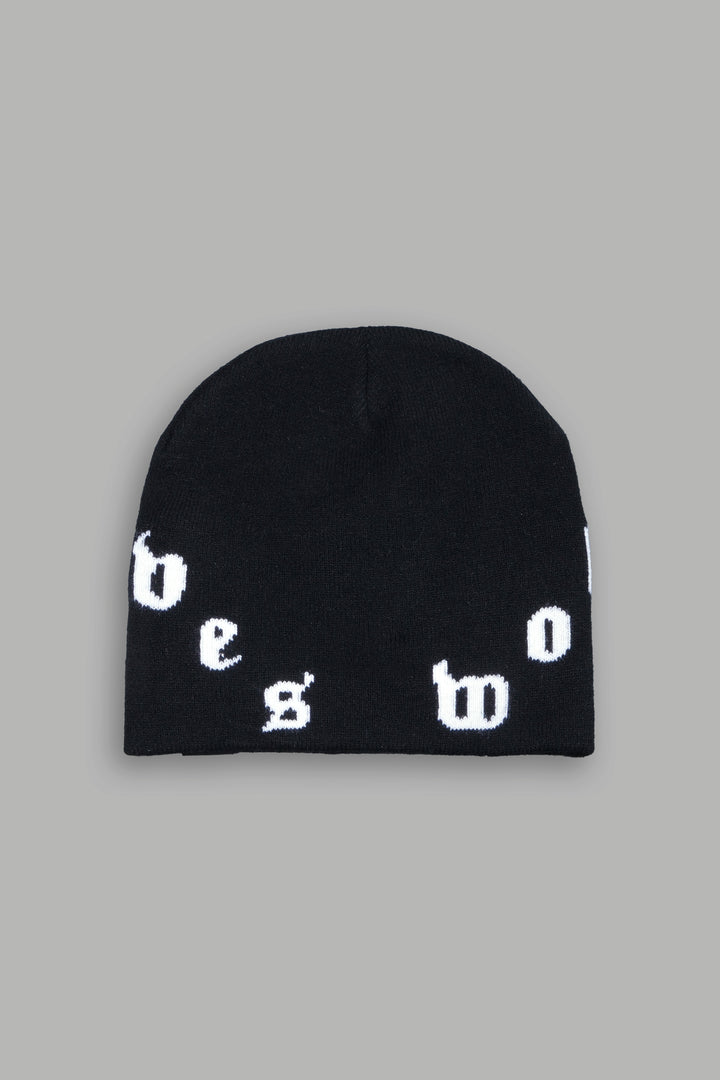 Pyramid Wolves Cap Beanie In Black