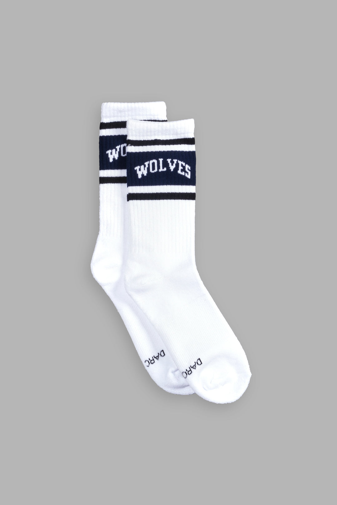 Loyalty Classic Socks in White/Black/Navy