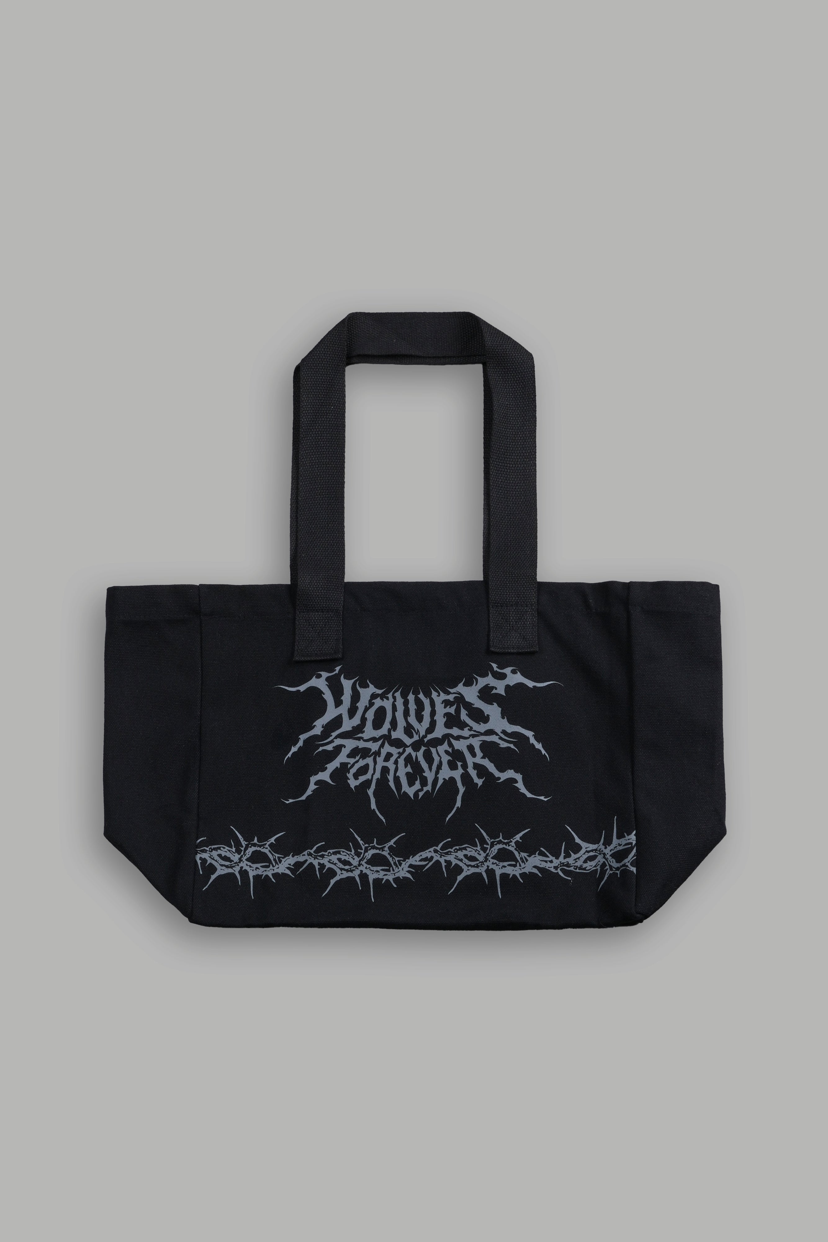 Surrounded by Thorns Mini Tote Bag in Black