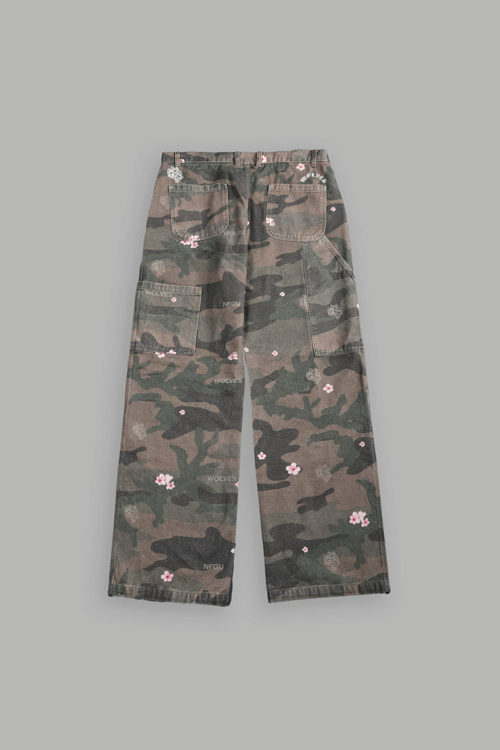 Wolves Chopper Hoffa V2 Pants in Vintage Blossom Woodland Camo
