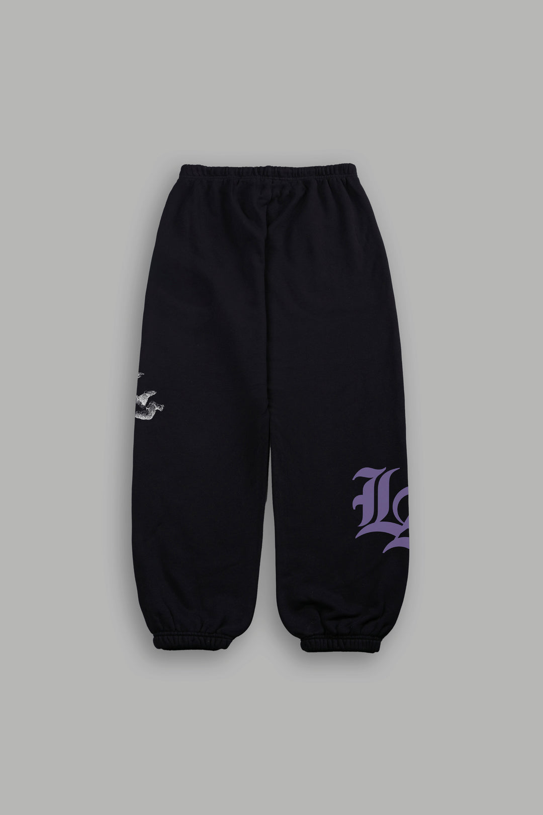 La Has Your Back Lightweight Lounger Sweat Pants in Black
