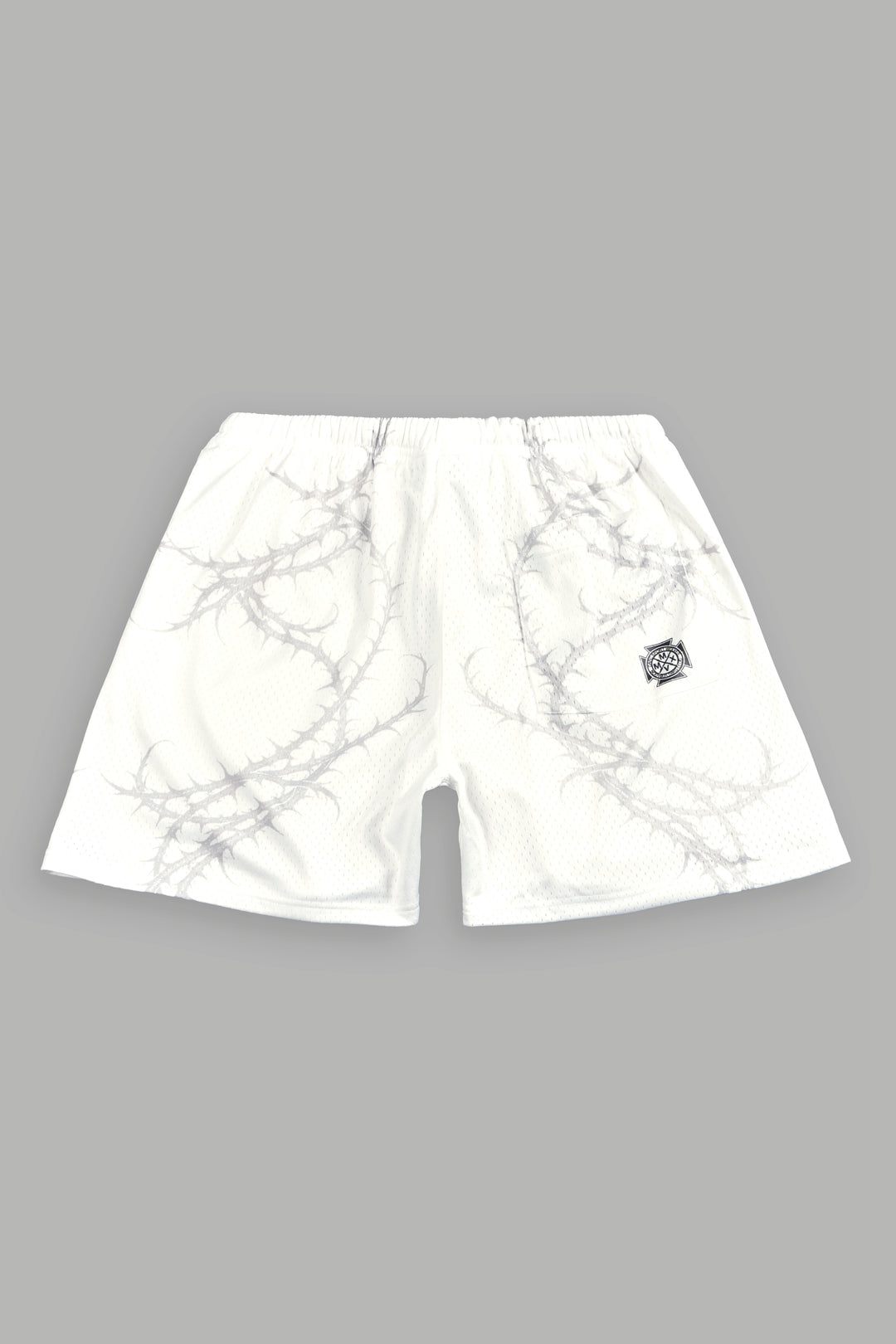 Thorns Frvr Mesh Shorts In White