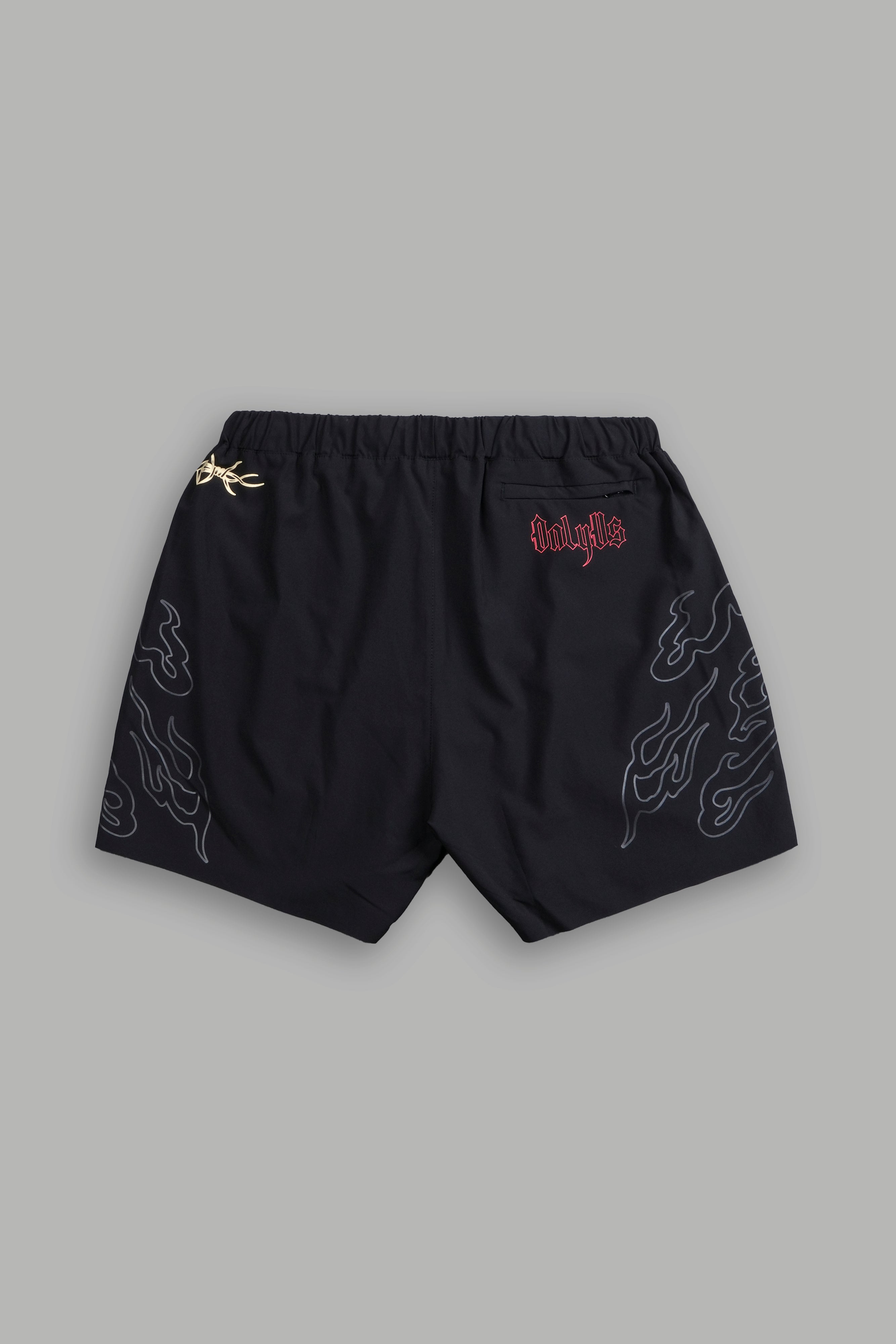 Live Or Die Compression Shorts in Black