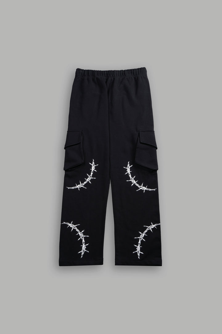 Resilience Bigelow Cargo Sweat Pants in Black