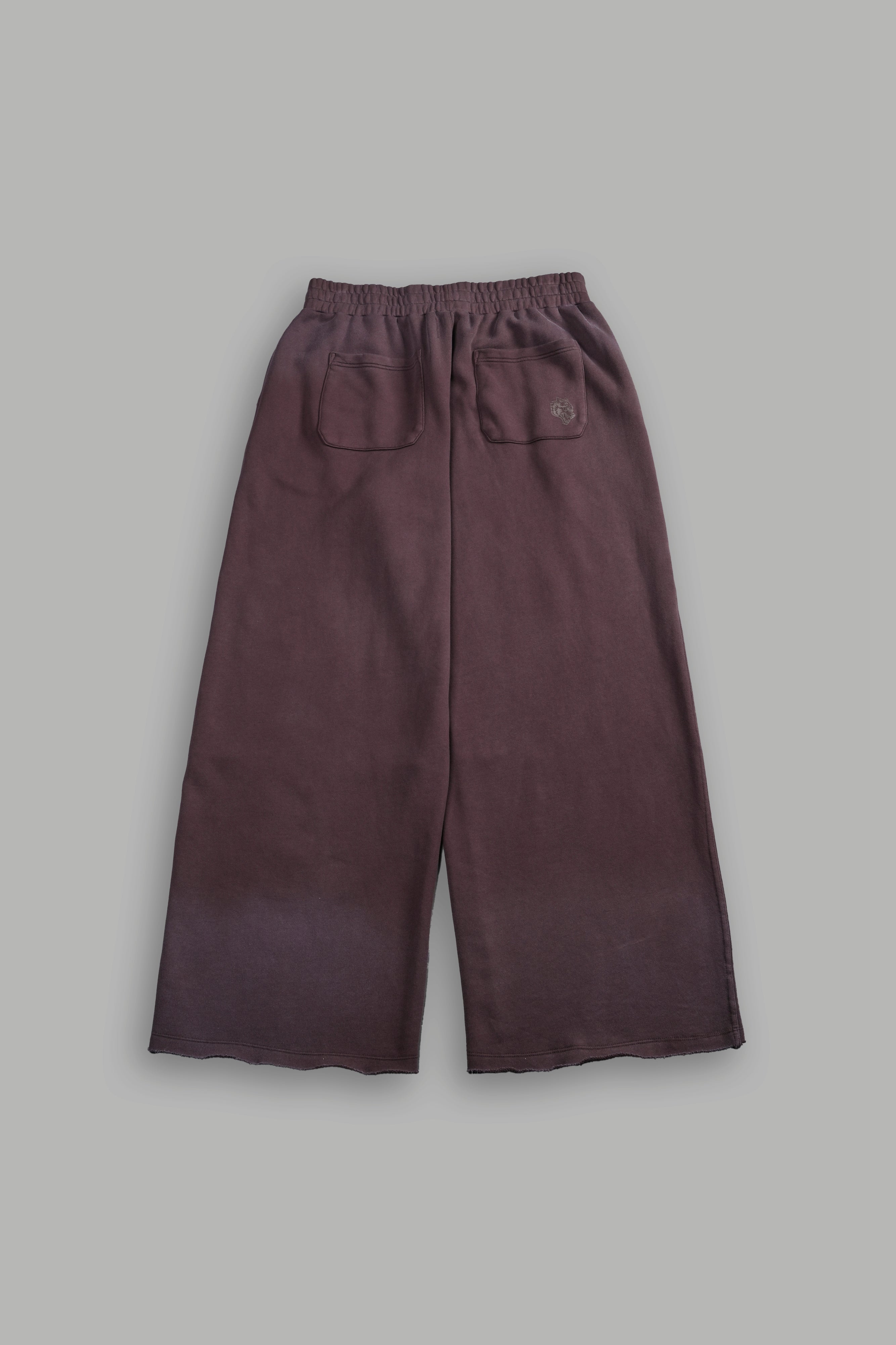 Darc Wandering Moaty Sweat Pants in Darc Garnet Drift Wash