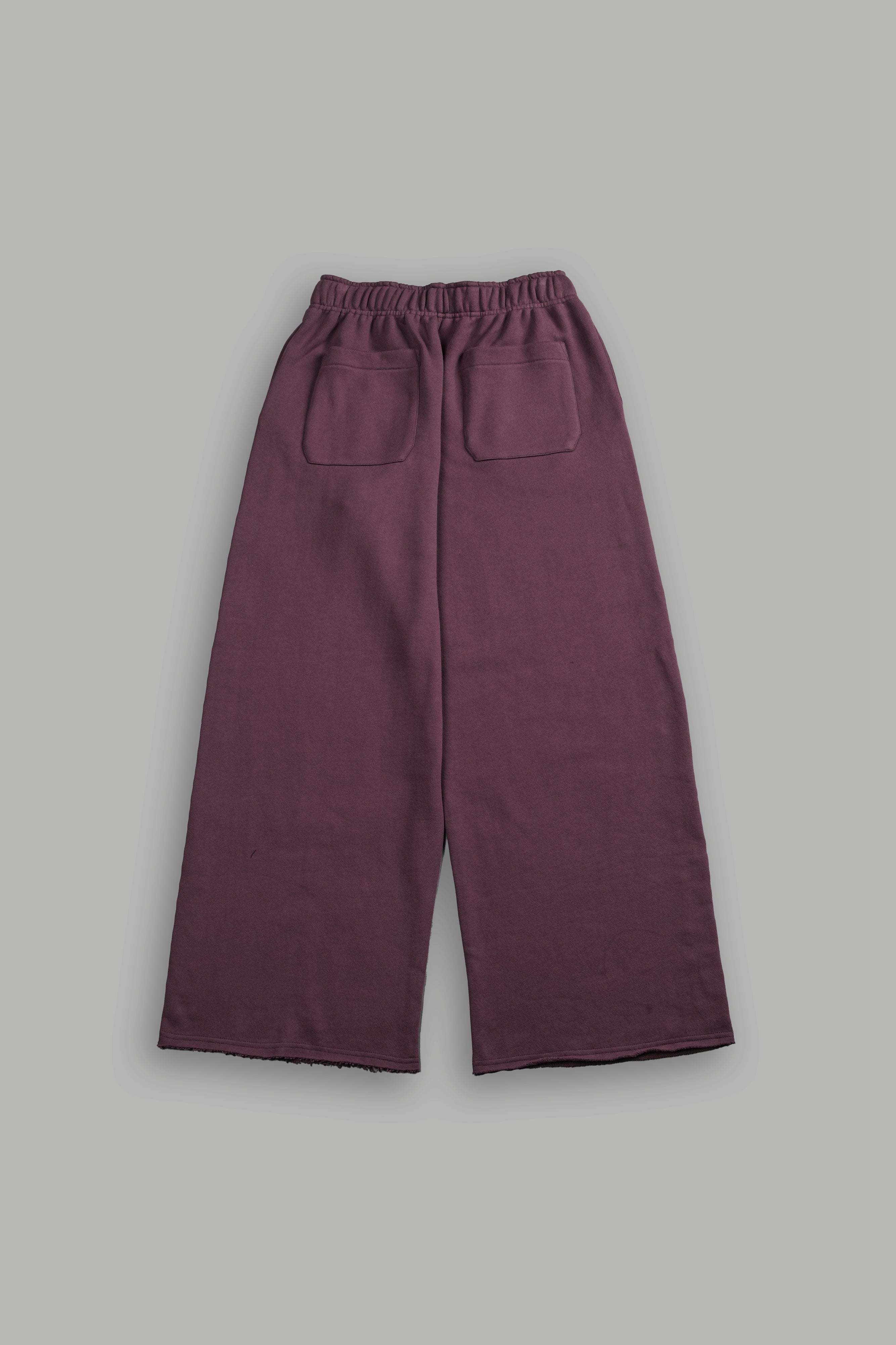Dual Wolf Stud Durst Sweats V2 in Darc Purple