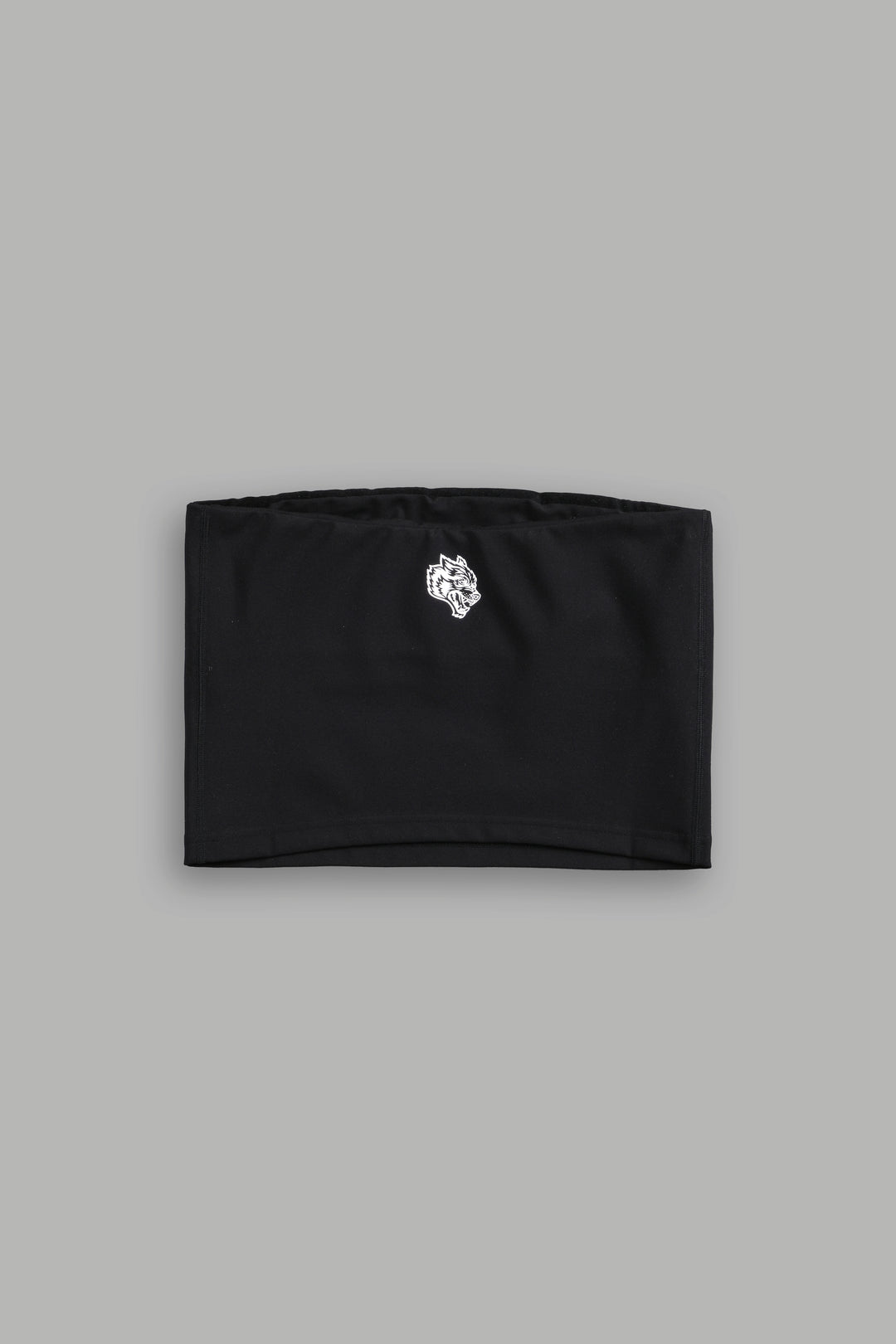 Single Wolf "Nova" Longline Bandeau Top in Black