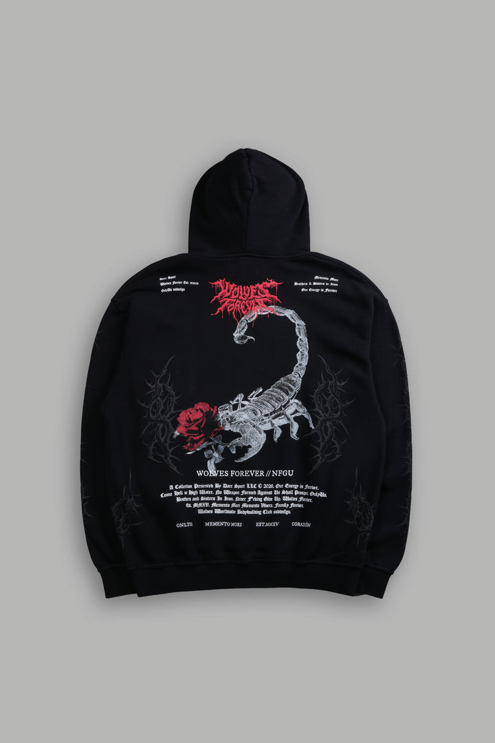 Scorpion Thorns "Pierce" Hoodie in Black