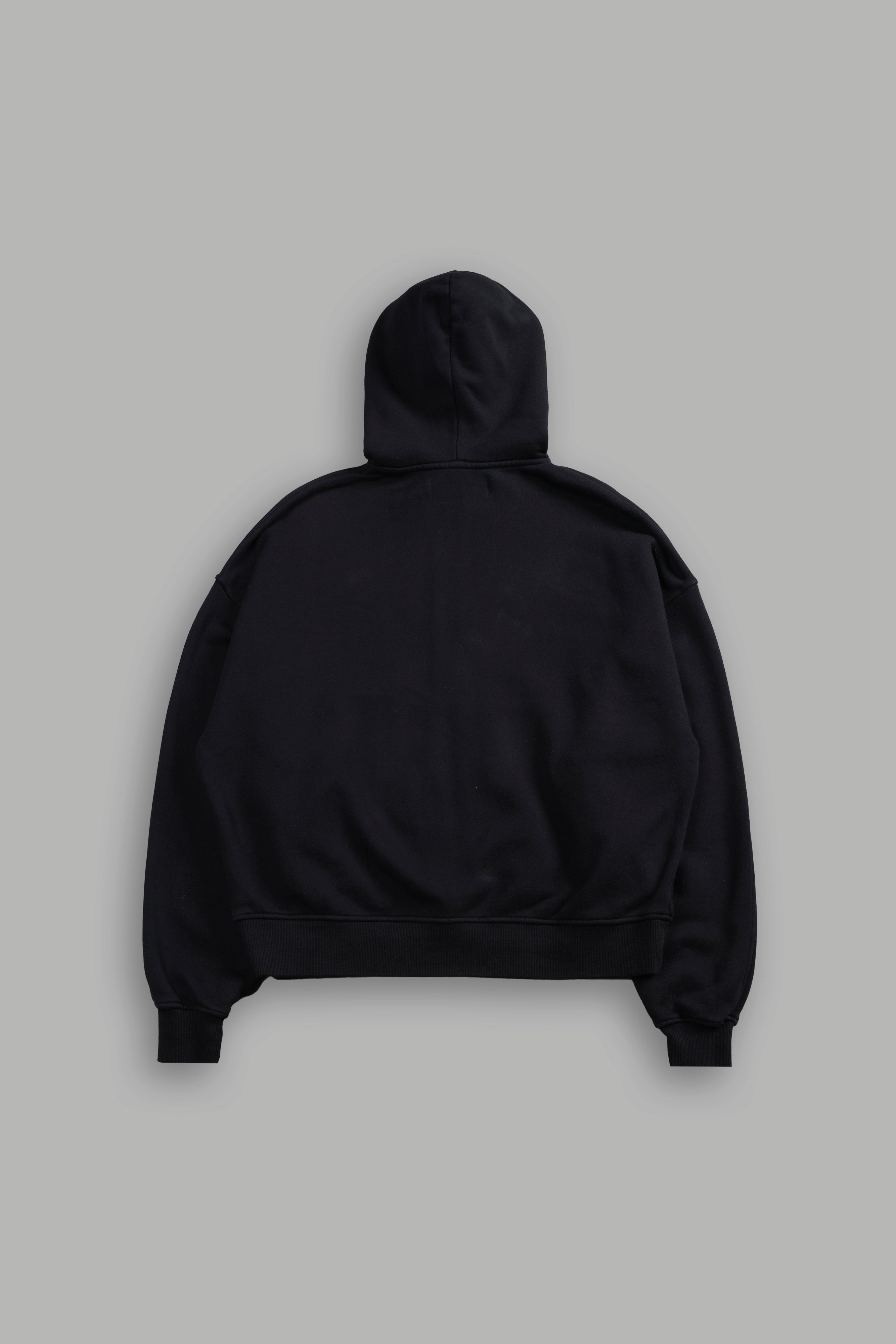 Memento Amore Darco Double Zip Hoodie in Black