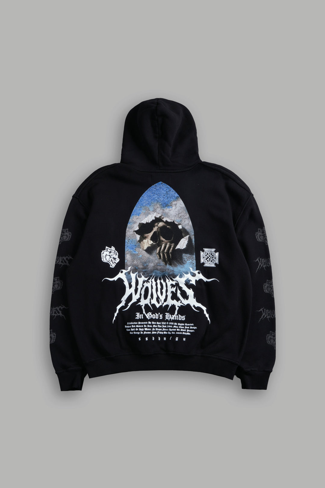 Through the Clouds "Pierce" Hoodie in Black
