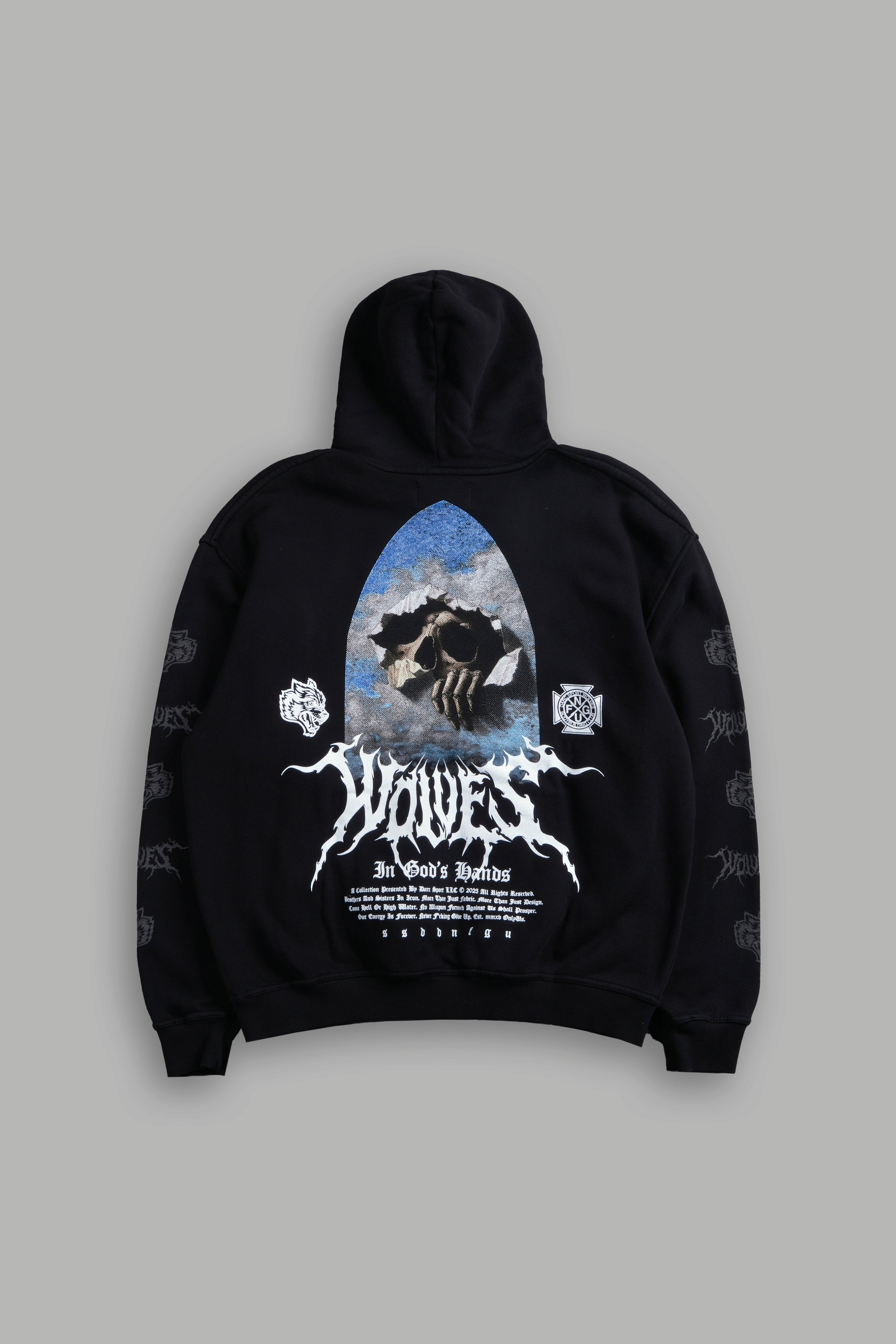 Through the Clouds "Pierce" Hoodie in Black
