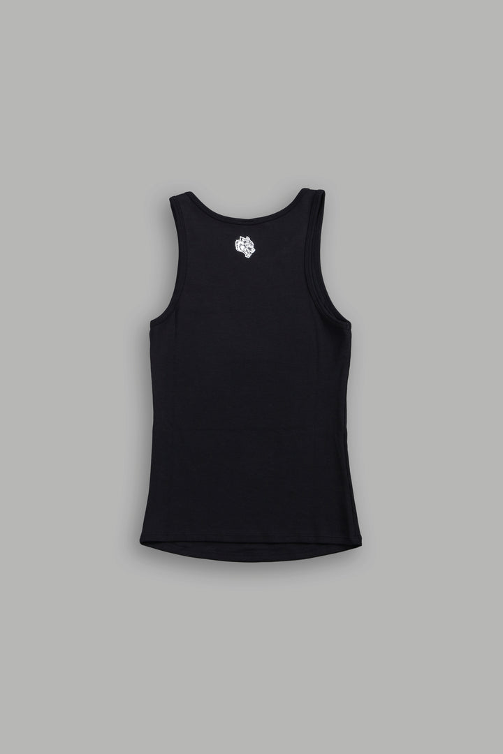 Chopper Gwen Classic Rib Tank in Black