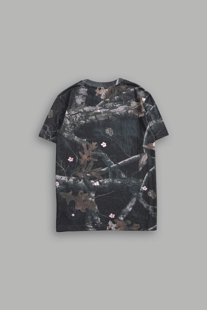 Darc Sport Wolves J. Dean "Premium" Tee in Darc Blossom Woodland Camo