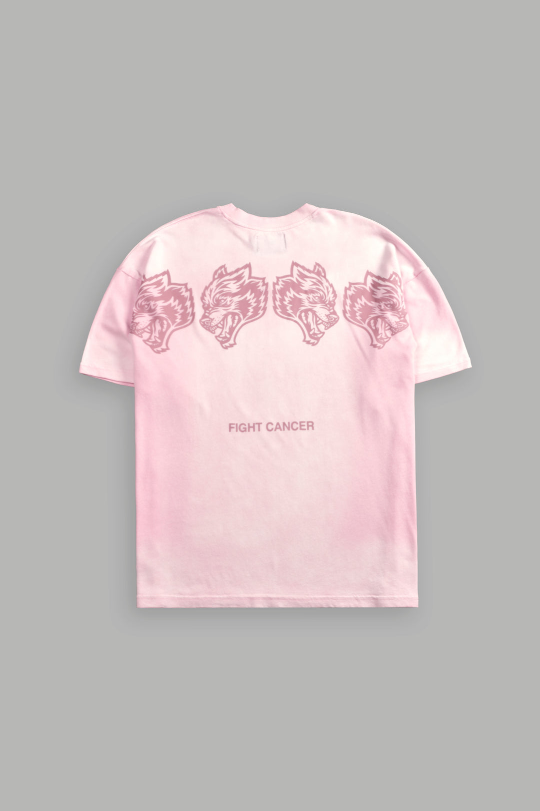 Wolves Have Your Back "Premium" Oversized Tee in Cherry Blossom Halo Wash