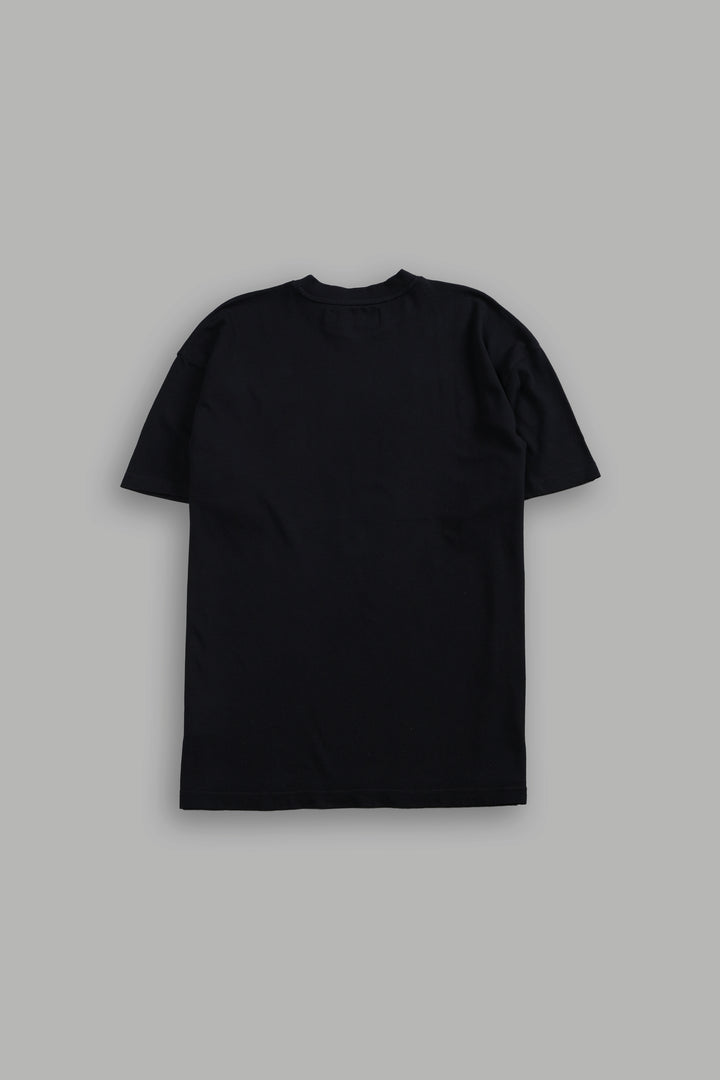 Scorpion Rose "Pump Cover" Tee in Black