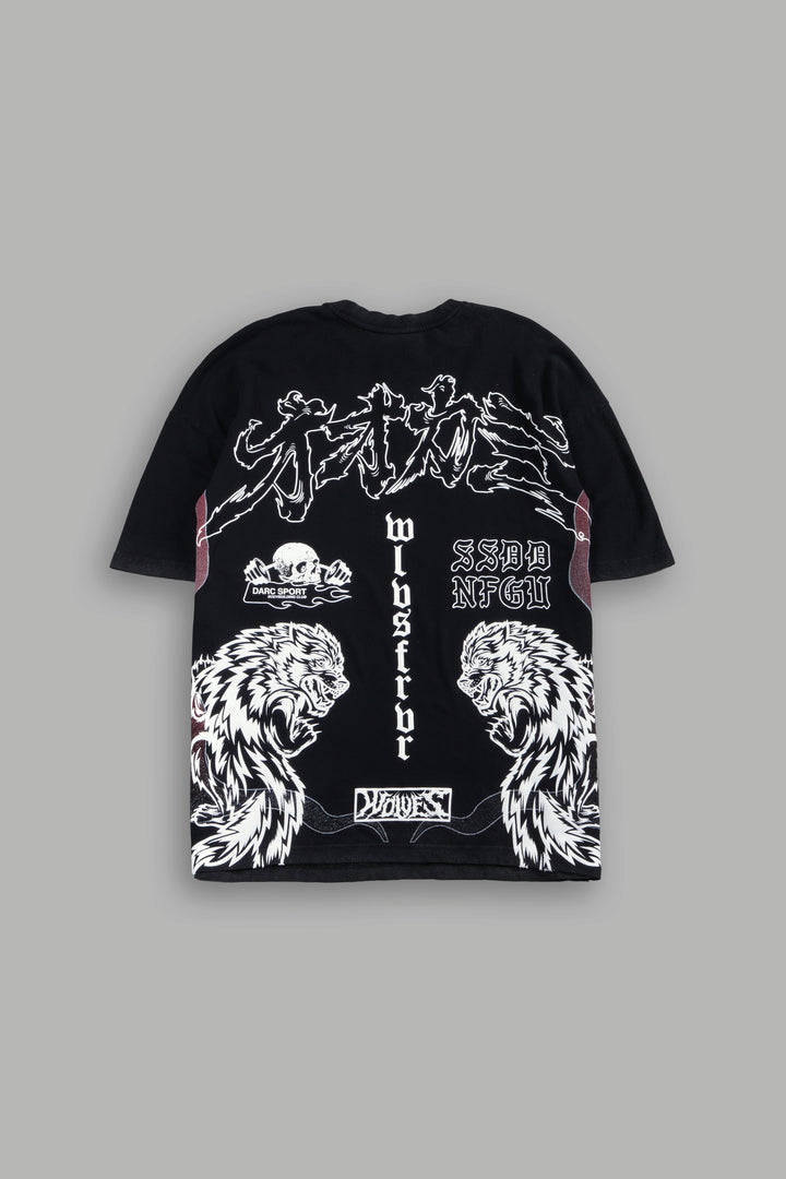 Our Code Premium Oversized Tee in Black