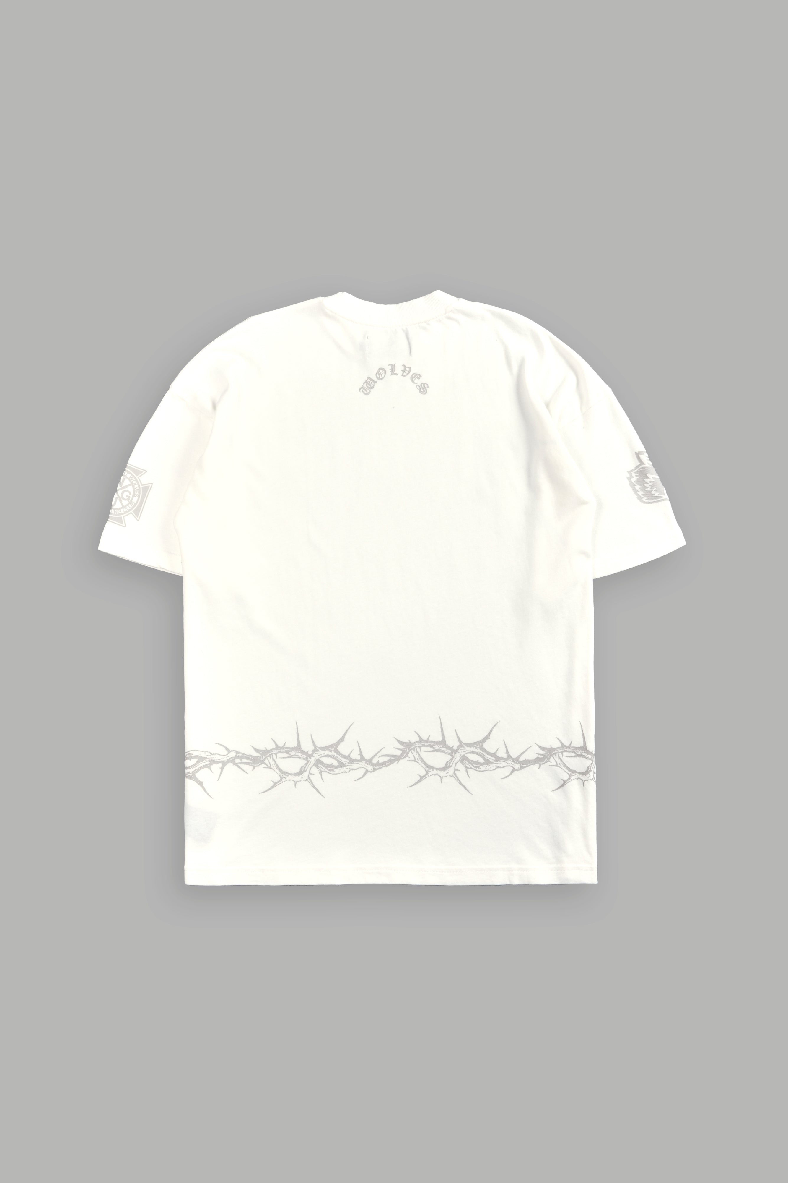 Surrounded by Thorns "Premium" Oversized Tee in Cream