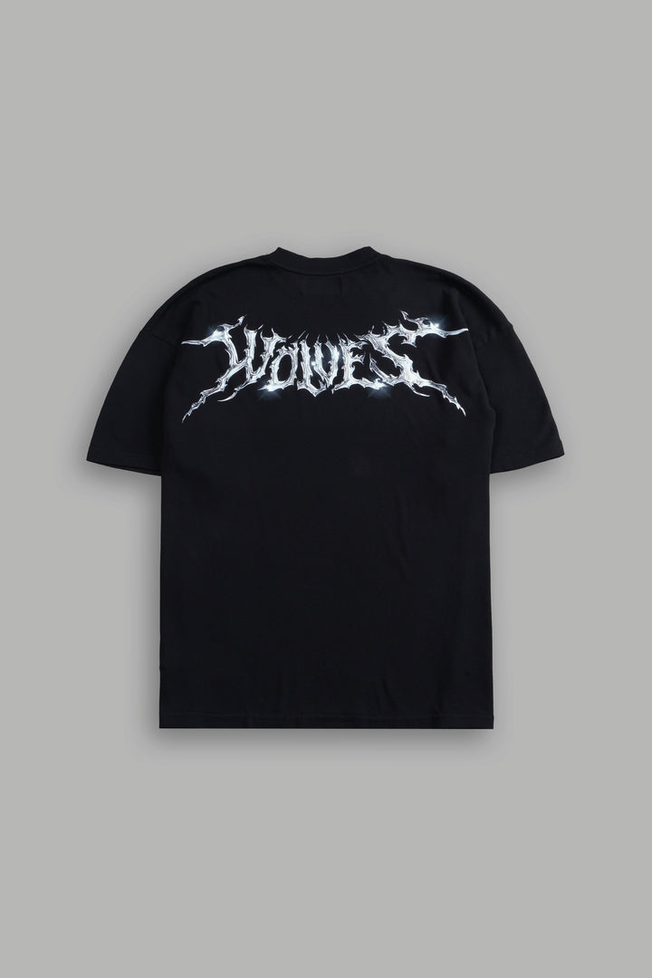 Blood Thirsty Future "Premium" Oversized Tee in Black
