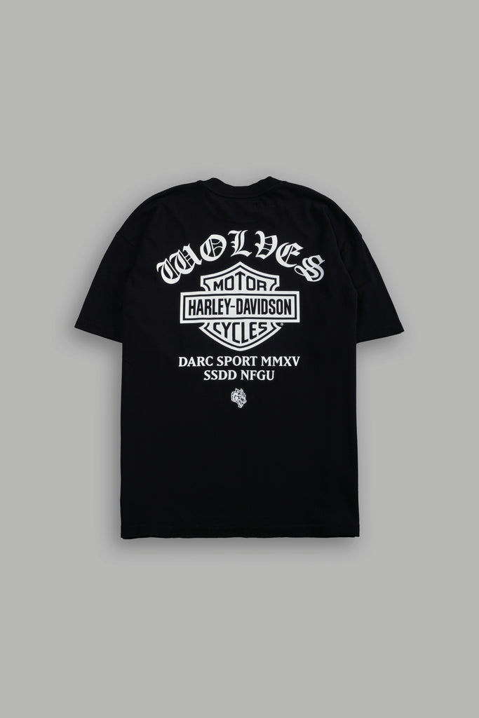 『Harley TEE BLACK XL』 Harley-Davidson Wolves 