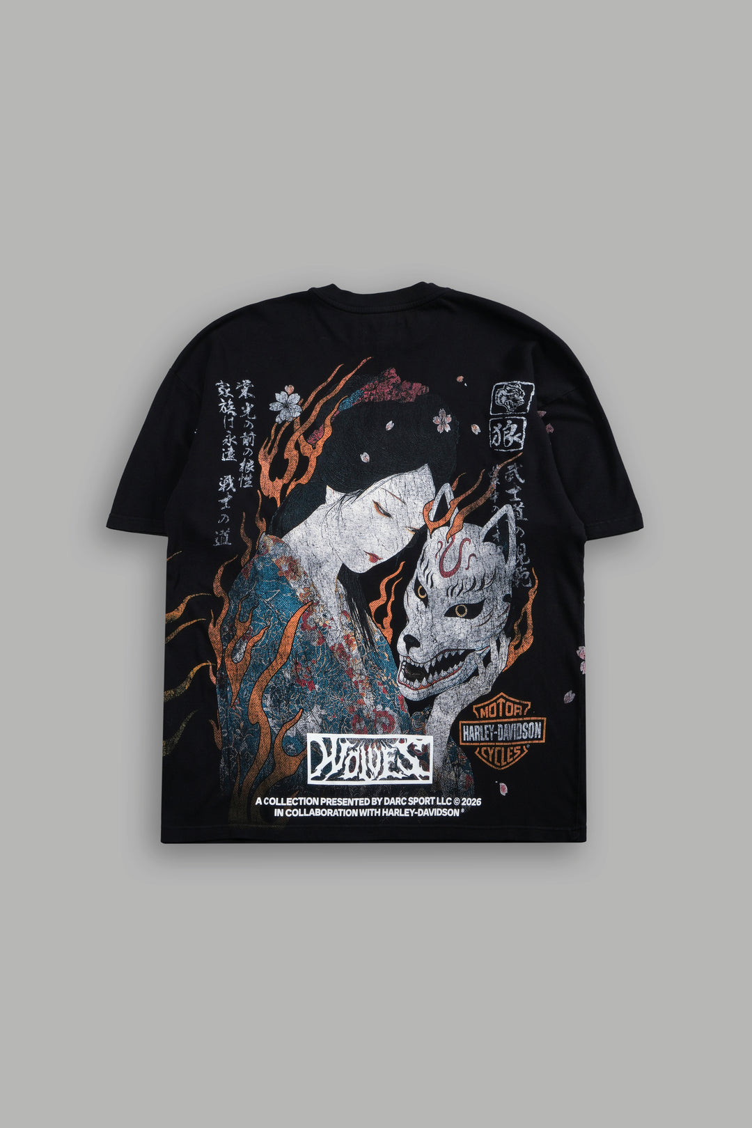 H-D Bushido "Side-By-Side" Tee Box Set in Black