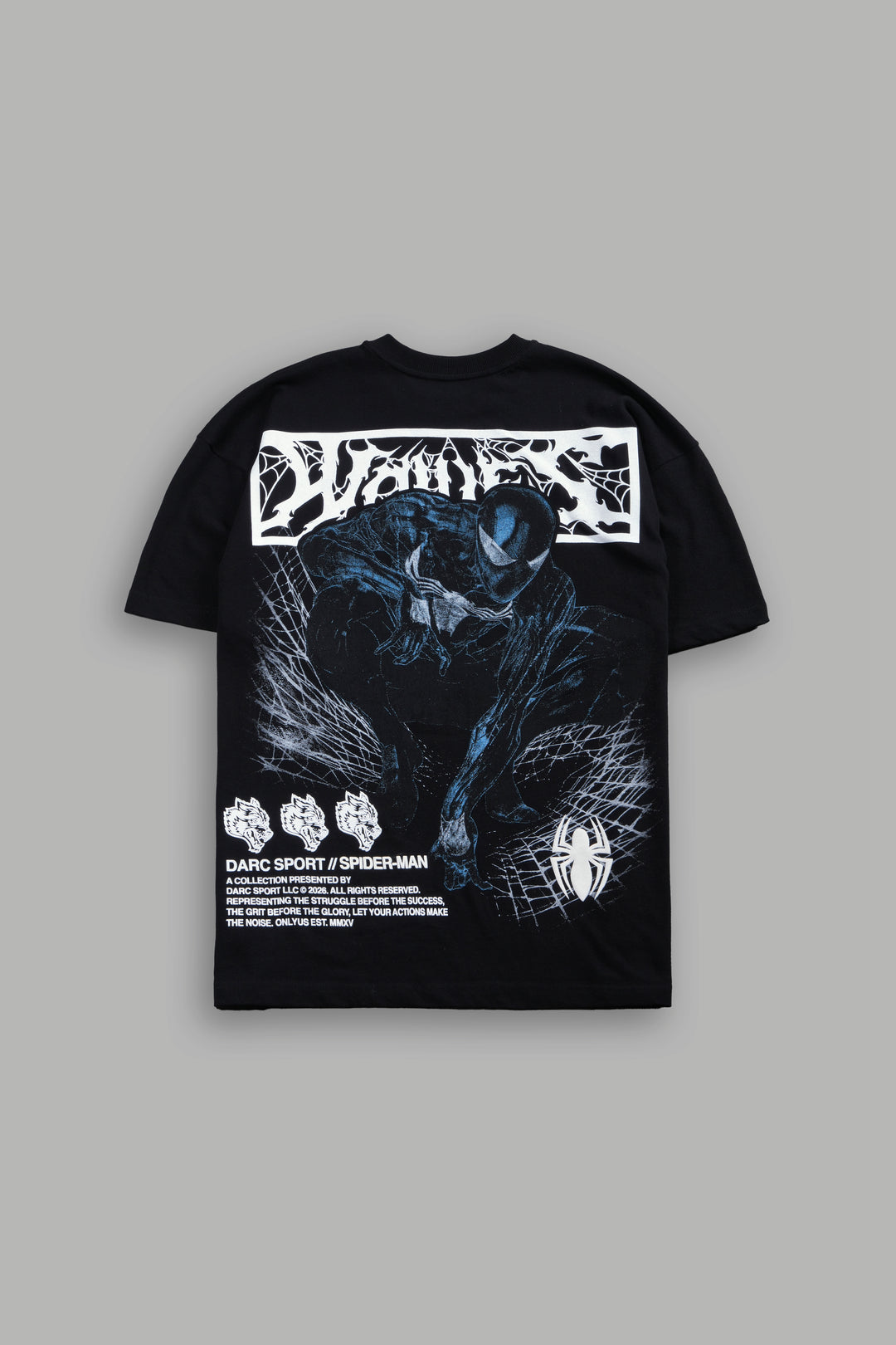 Dark Symbiote Premium Oversized Tee in Black