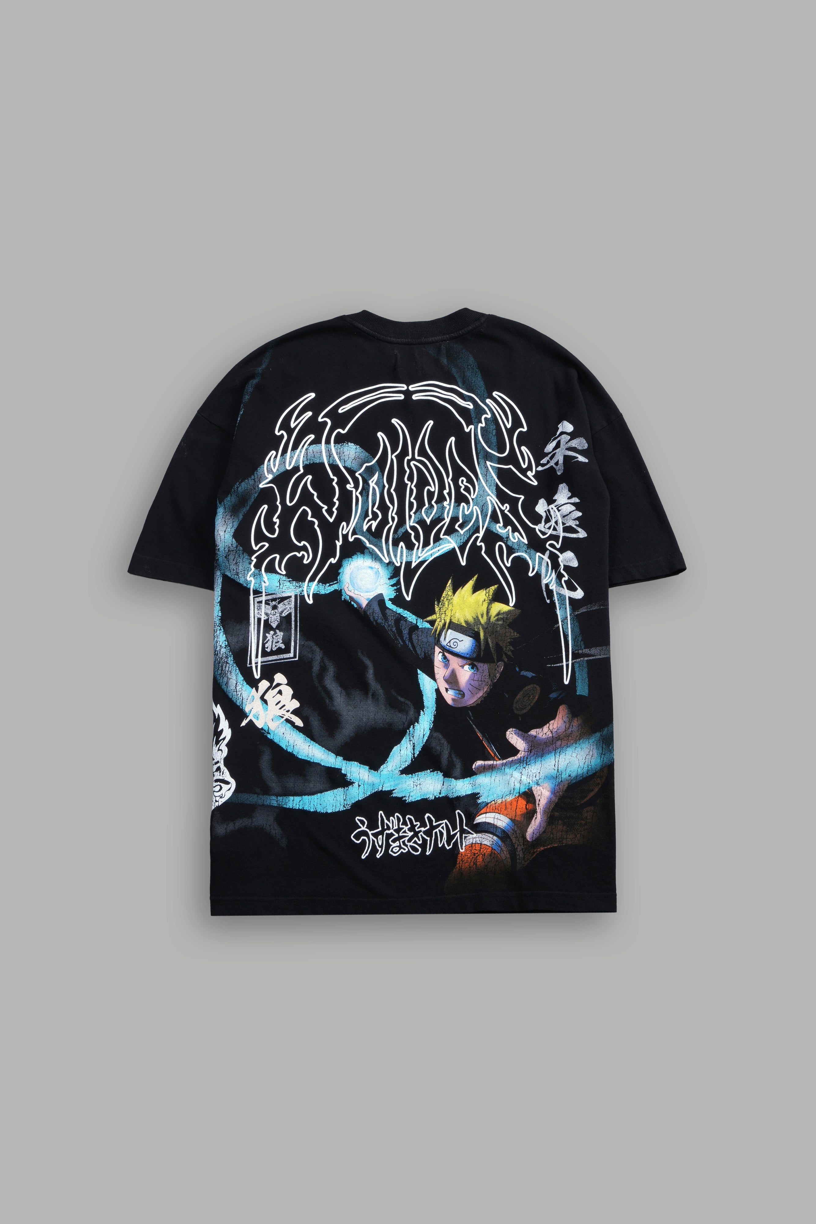 Rasengan Premium Oversized Tee in Black