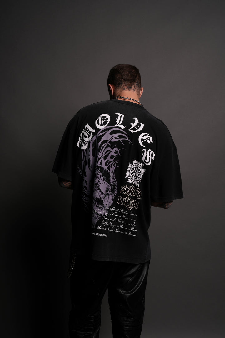 Through Hell "Premium" Oversized Tee in Black