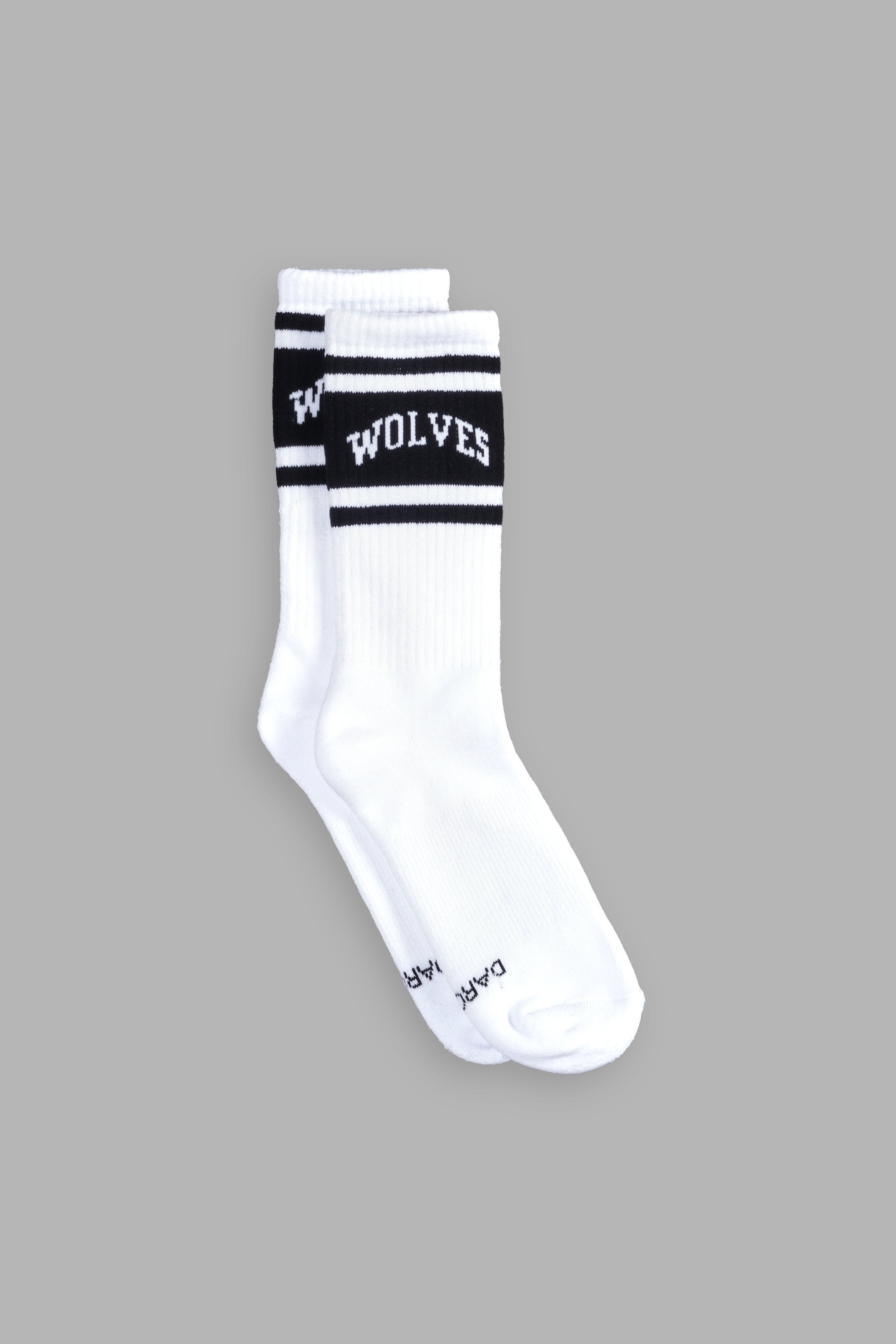 Loyalty Classic Socks in White/Black/Black