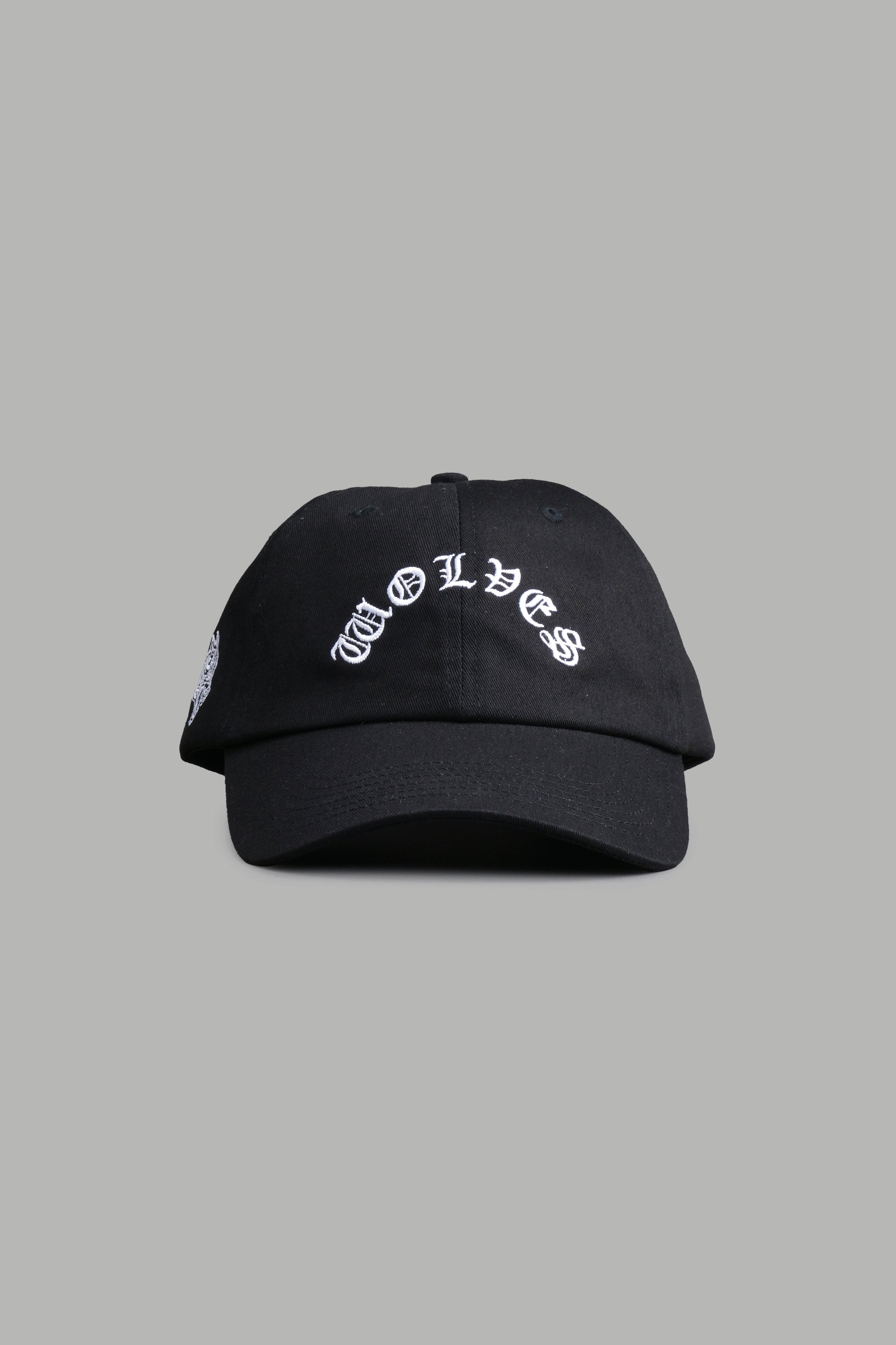 Chopper Wolves Dad Hat V2 in Black