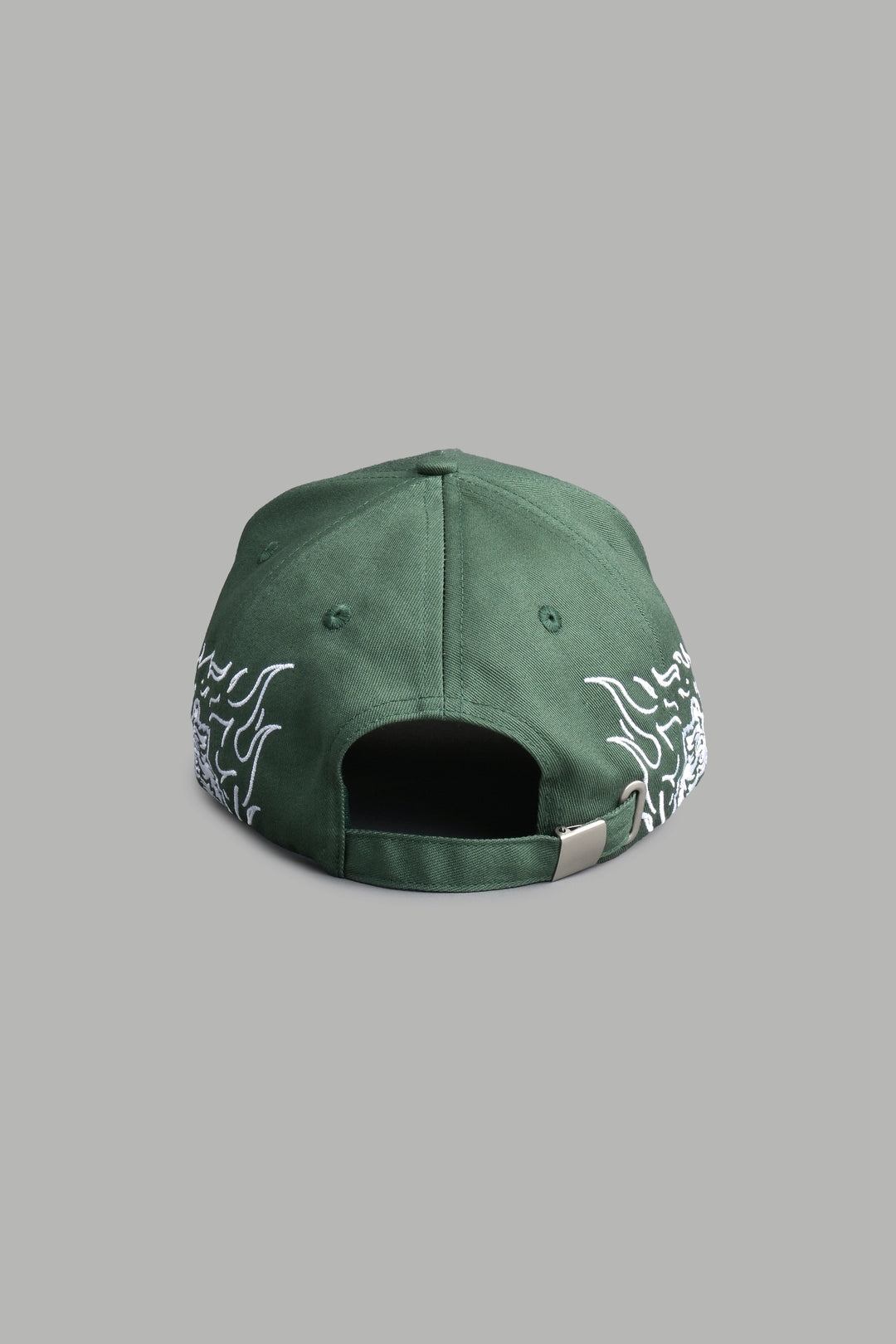 Our Flame 5 Panel Hat in Hunter Green