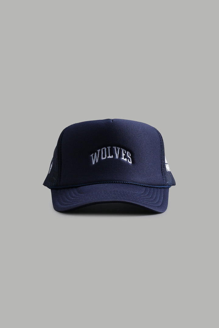 Loyalty Trucker Hat in Midnight Blue