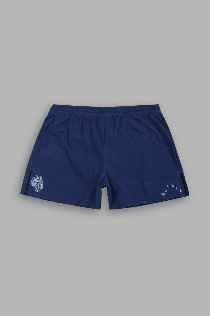 Pyramid V3 Rocky Running Shorts In Navy