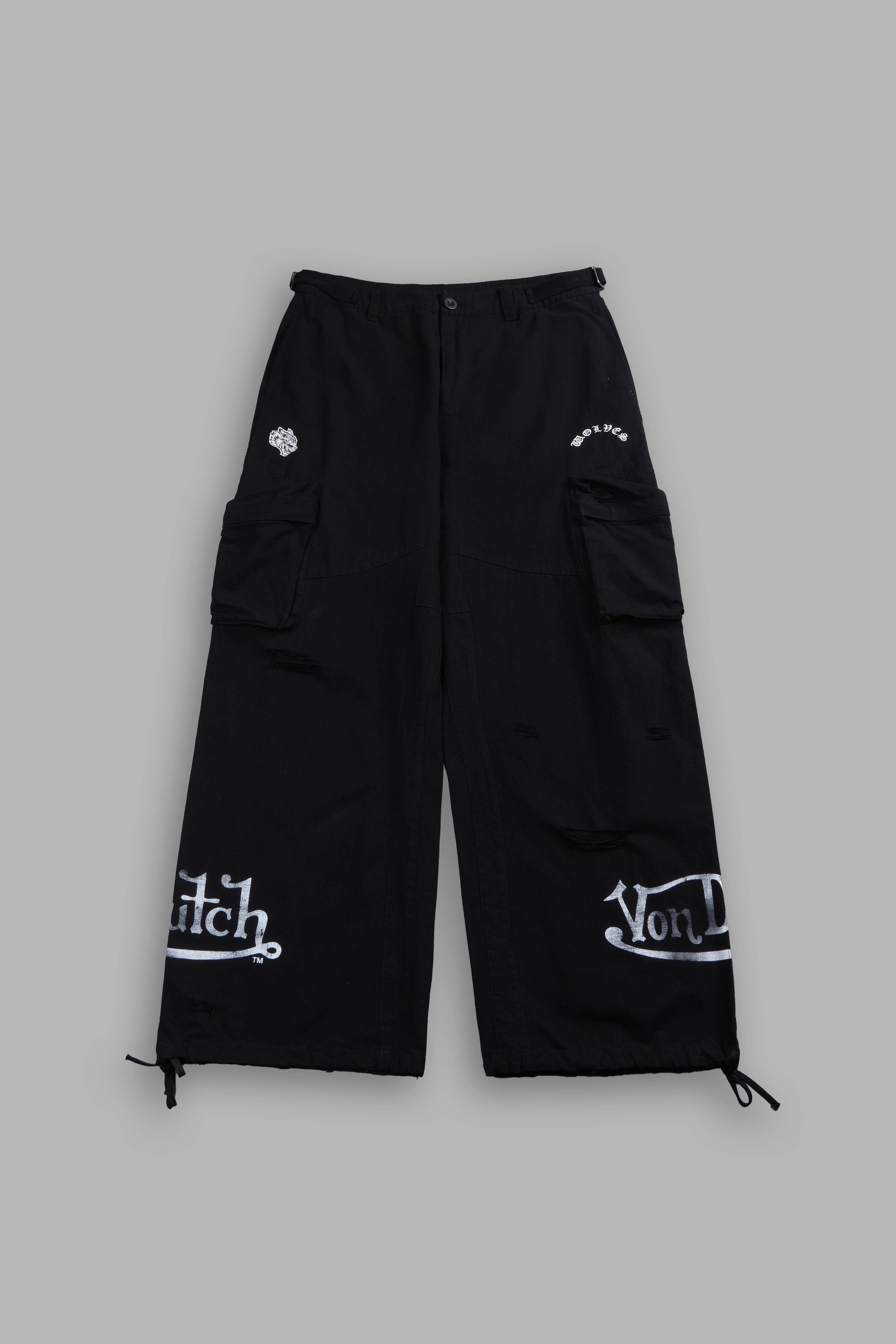 Hellbound Duke Cargo Pants in Black