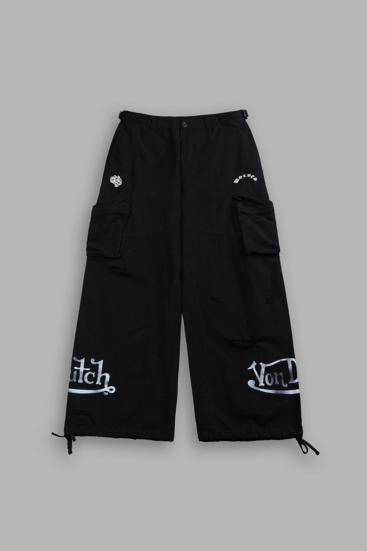 Hellbound Duke Cargo Pants in Black