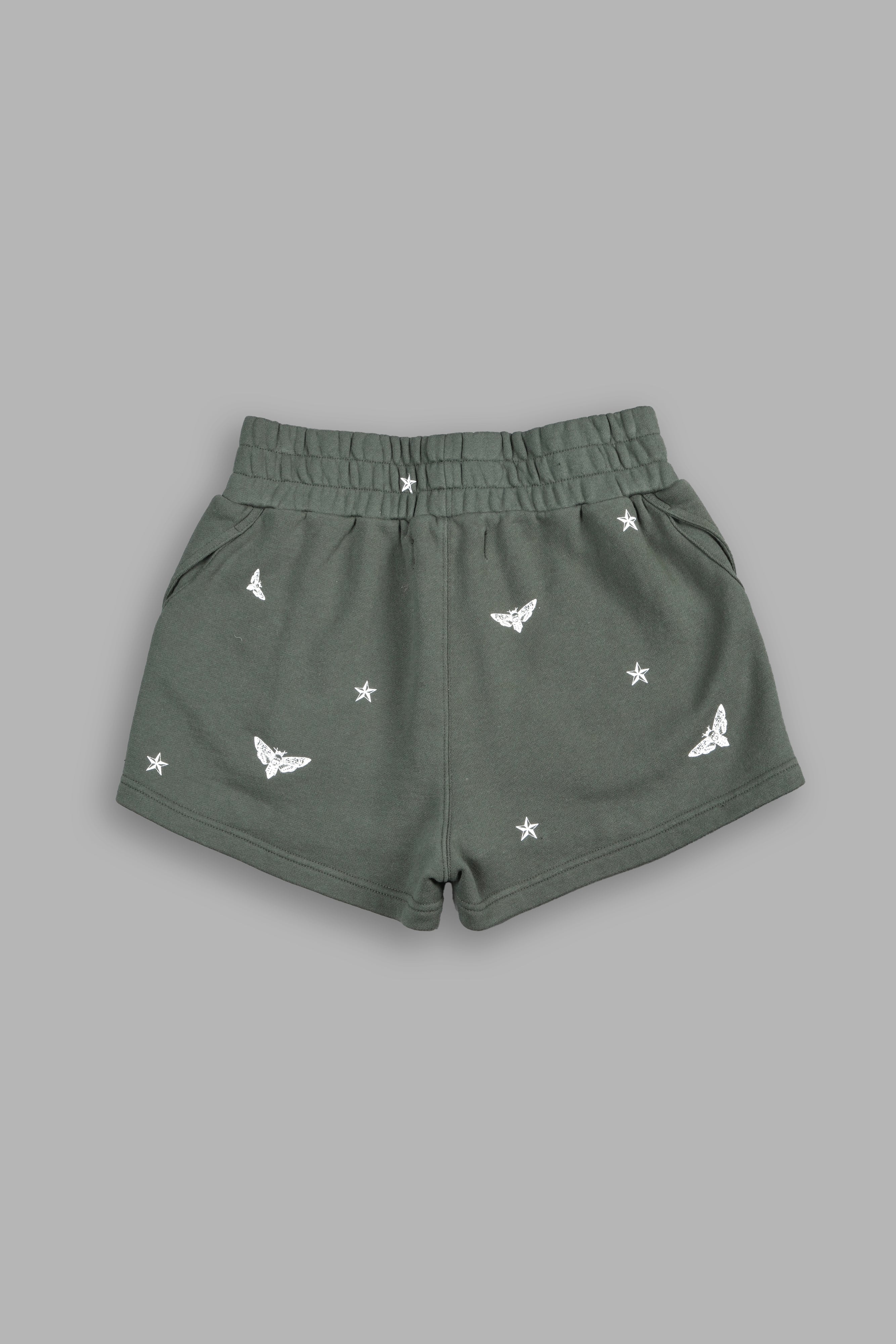 Guidance She Tyler Shorts in Green Ivy