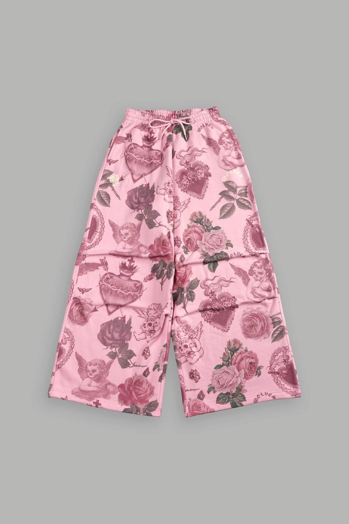 Chopper Wolf Mia Sweat Pants in De la Rosa