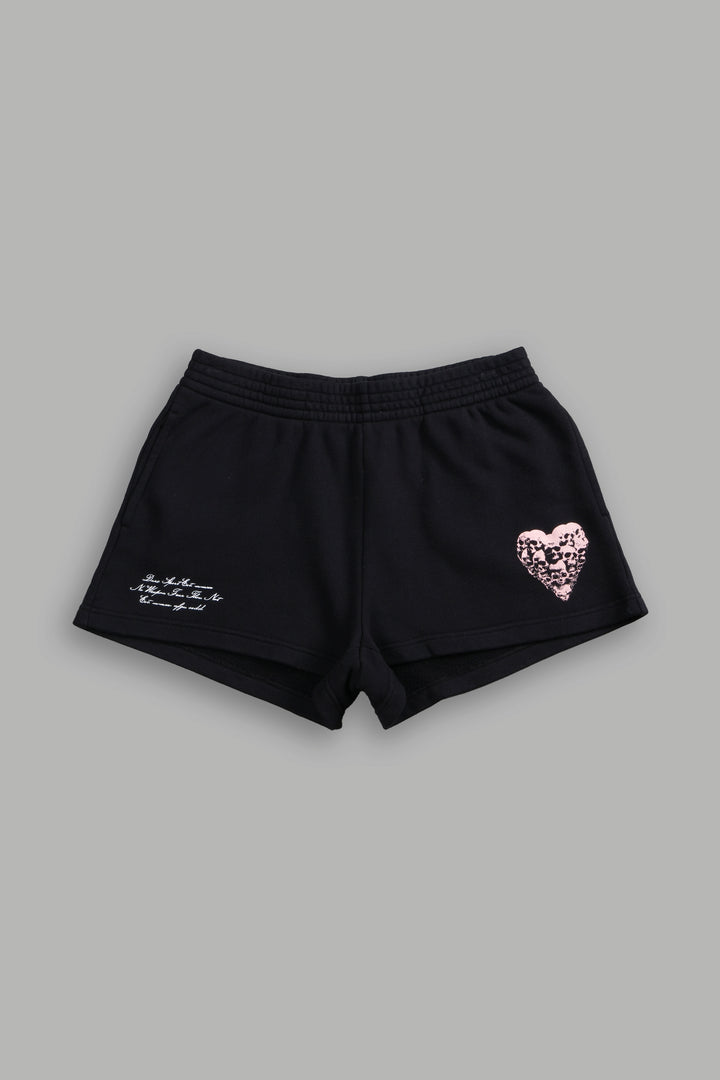 Memento Amore Ellie Sweat Shorts in Black