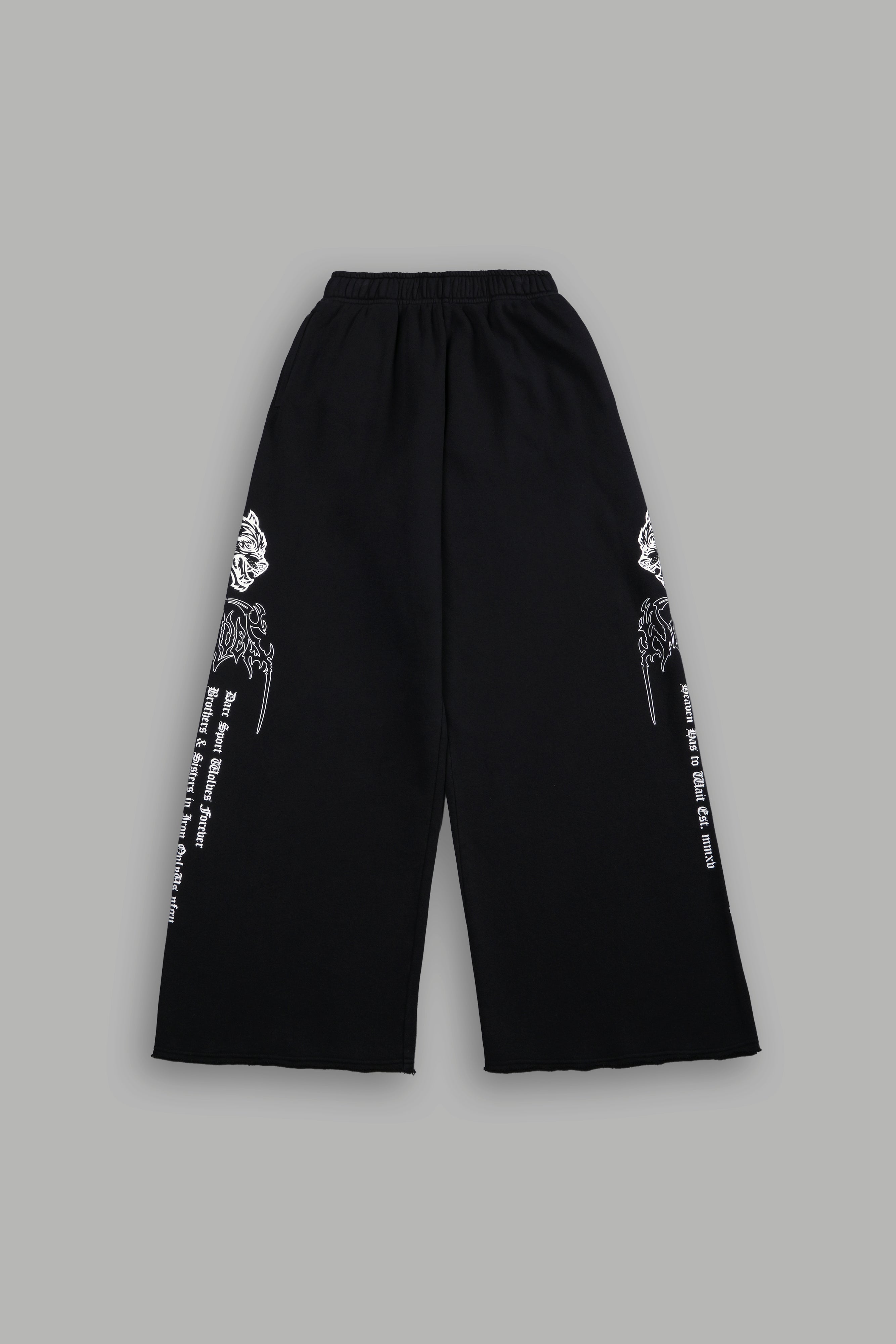 Wolves Hesh Durst Sweats V2 in Black