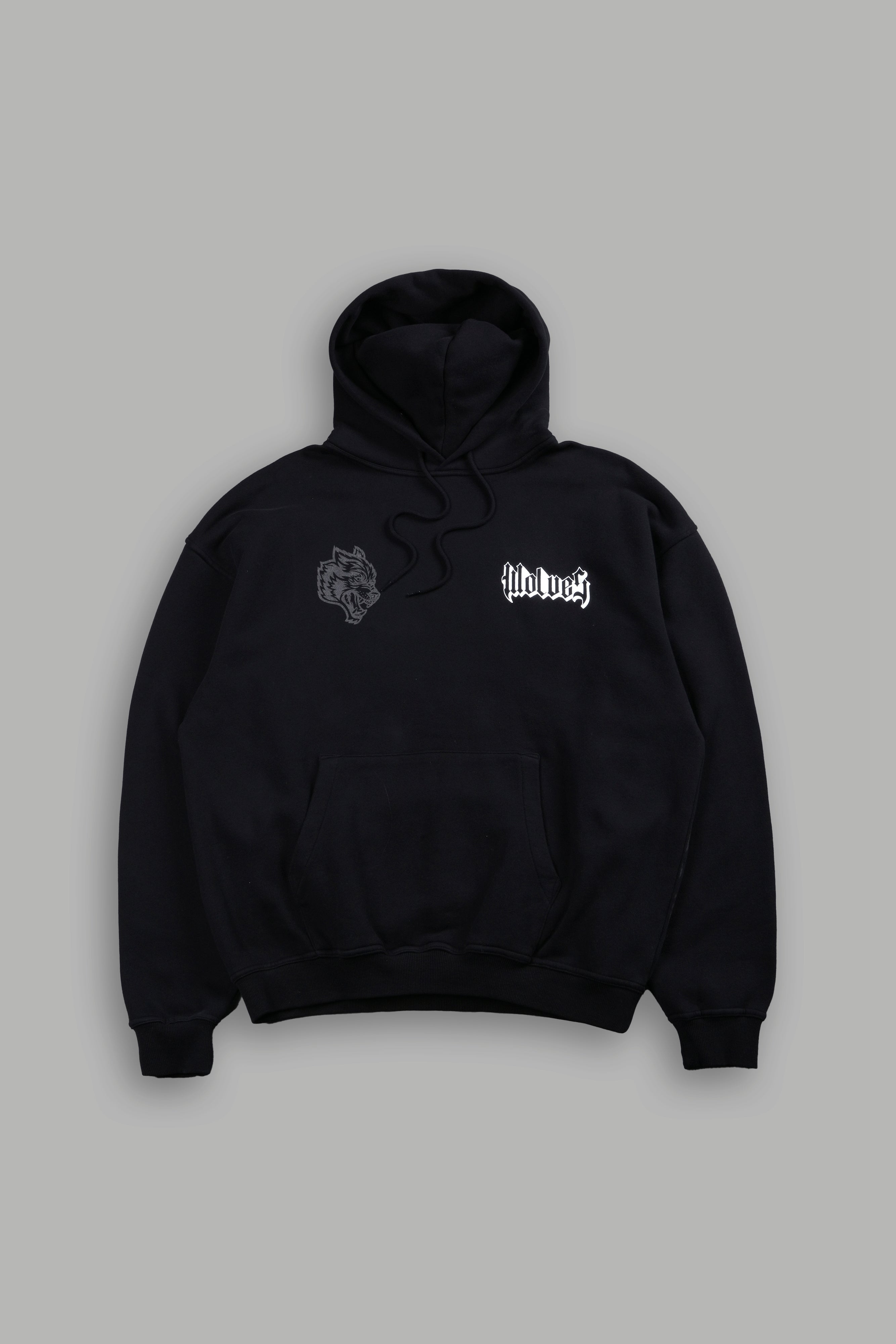 Wlvs Fire Bishop Hoodie in Black