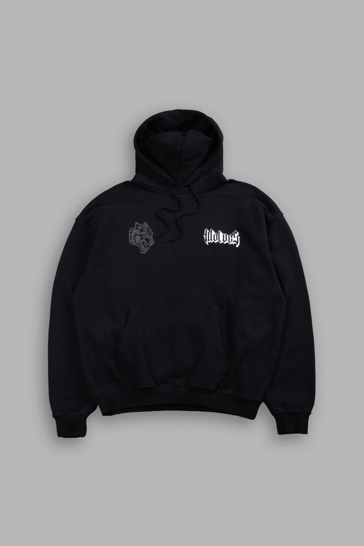 Wlvs Fire Bishop Hoodie in Black