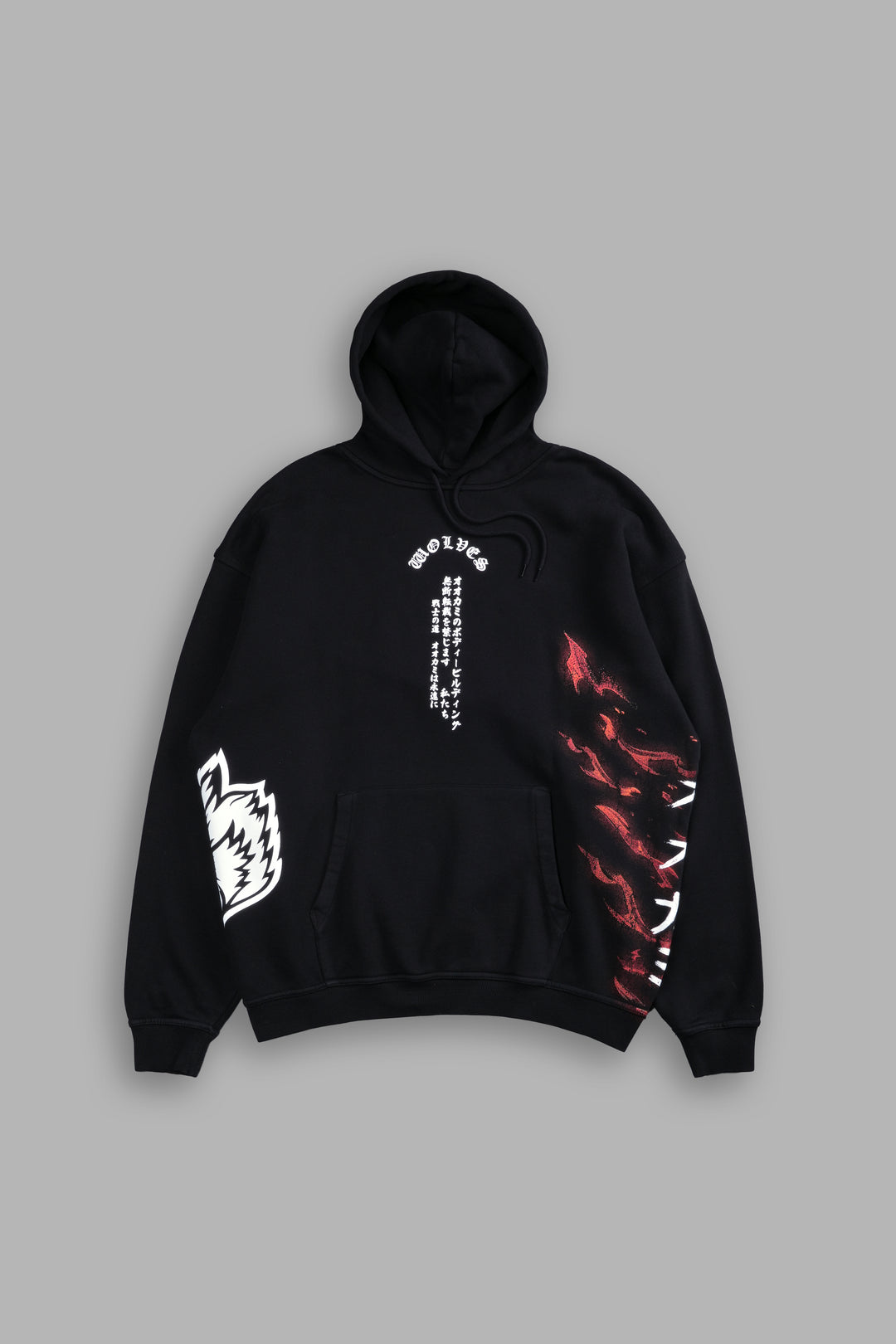 Wolf Integrity "Side-By-Side" Bishop Hoodie in Black