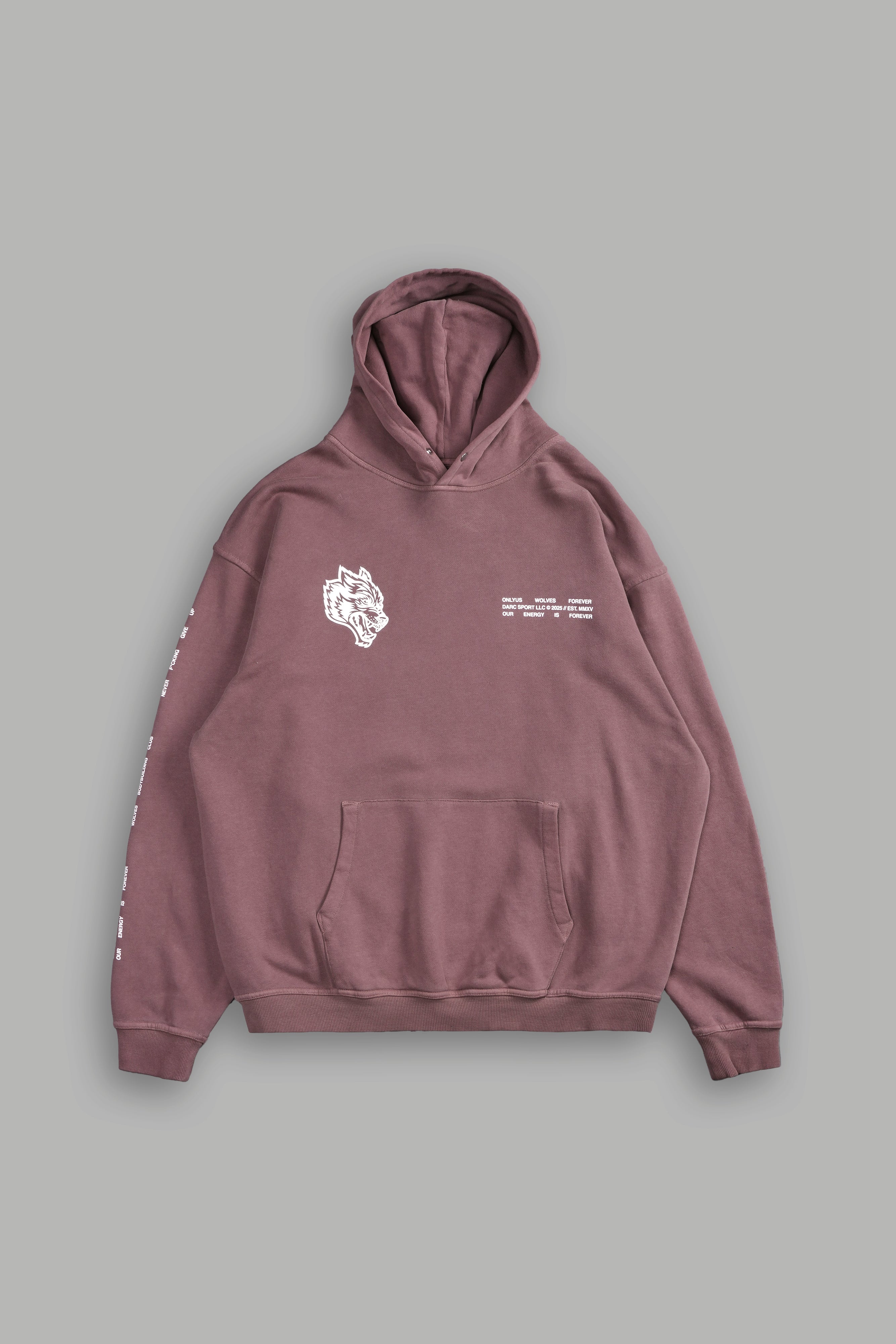 Live Today "Pierce" Hoodie in Mauve