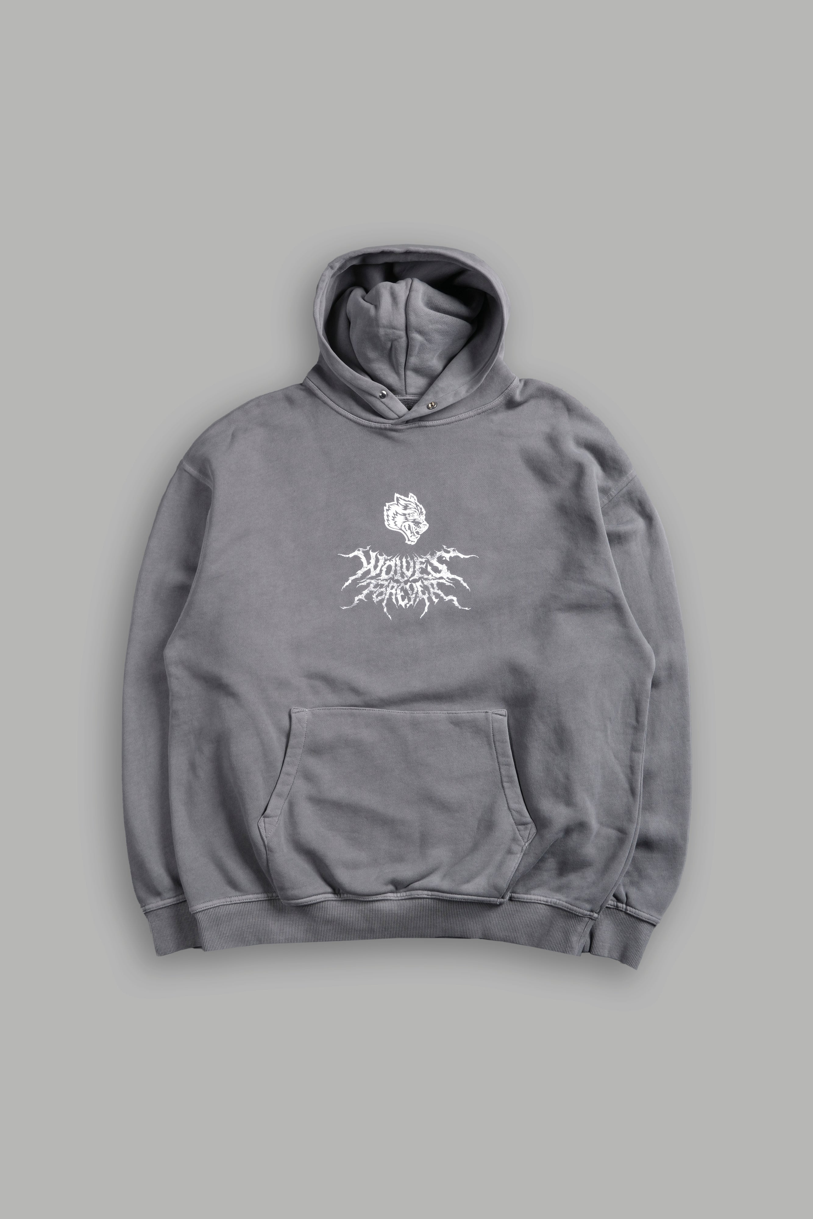 Upper Moon 1 "Pierce" Hoodie in Dove Gray