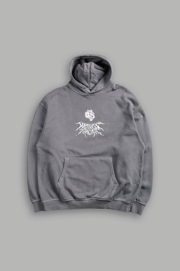 Upper Moon 1 "Pierce" Hoodie in Dove Gray