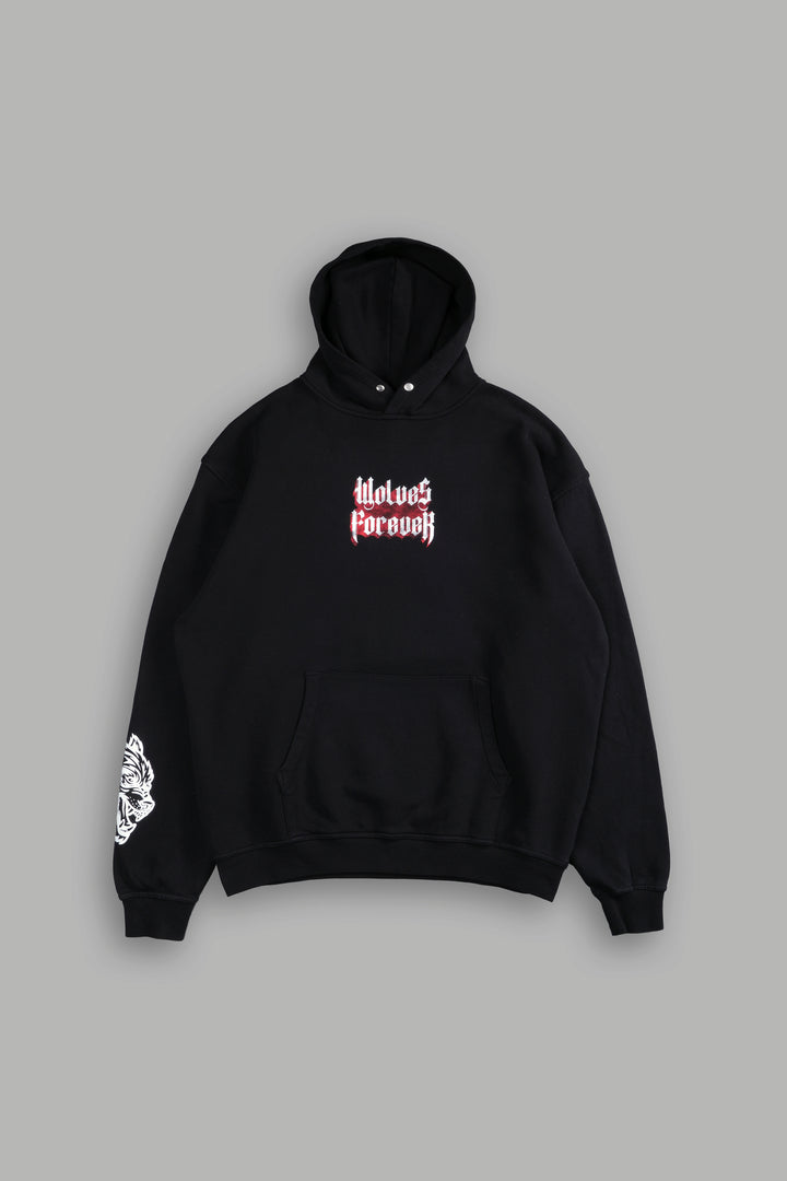 Nuestro Corazón "Pierce" Hoodie in Black