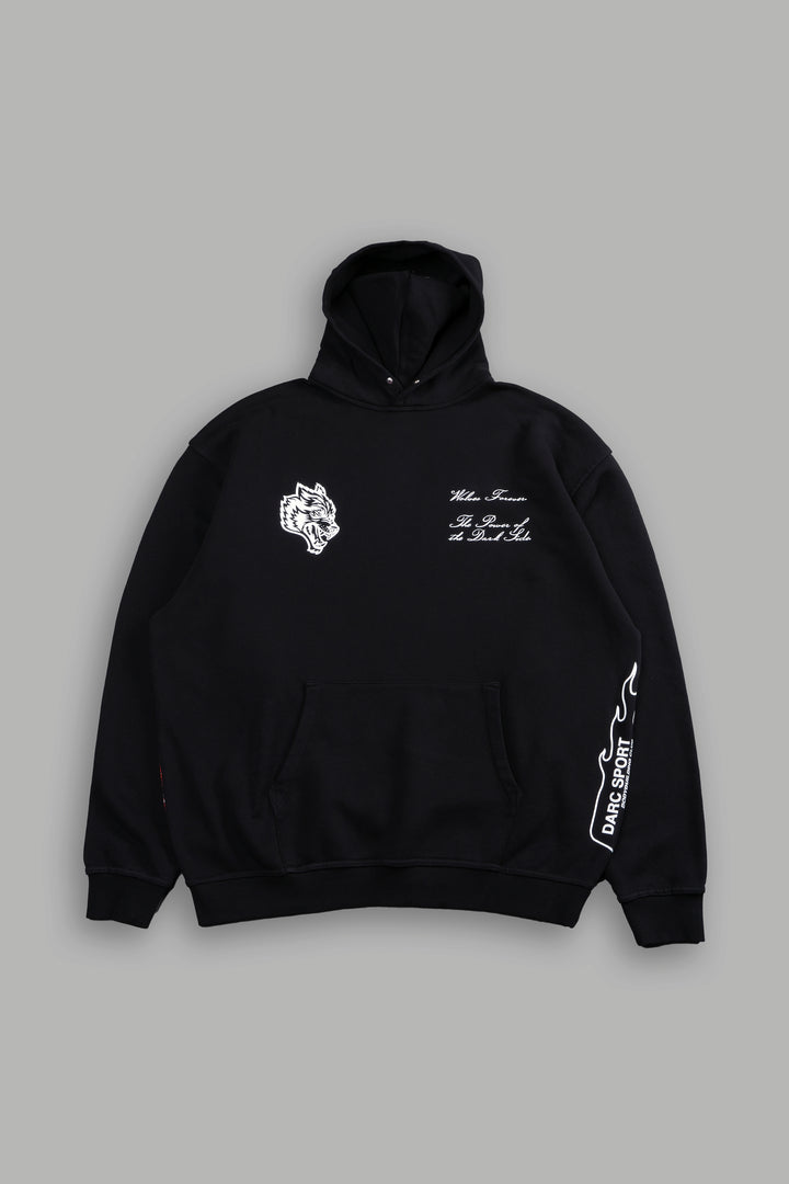 Darth Maul "Side-By-Side" Pierce Hoodie in Black