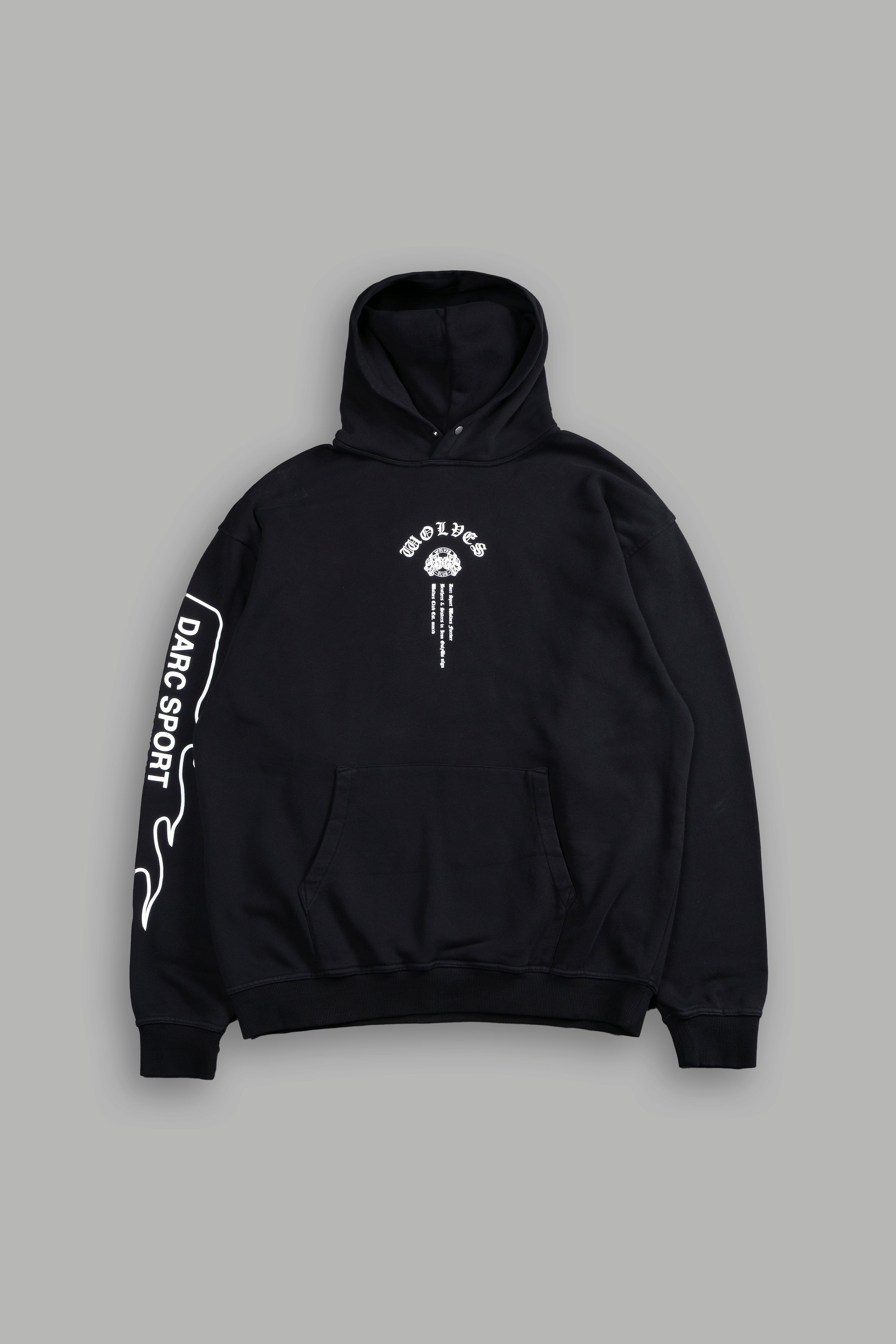 The Hunter "Pierce" Hoodie in Black